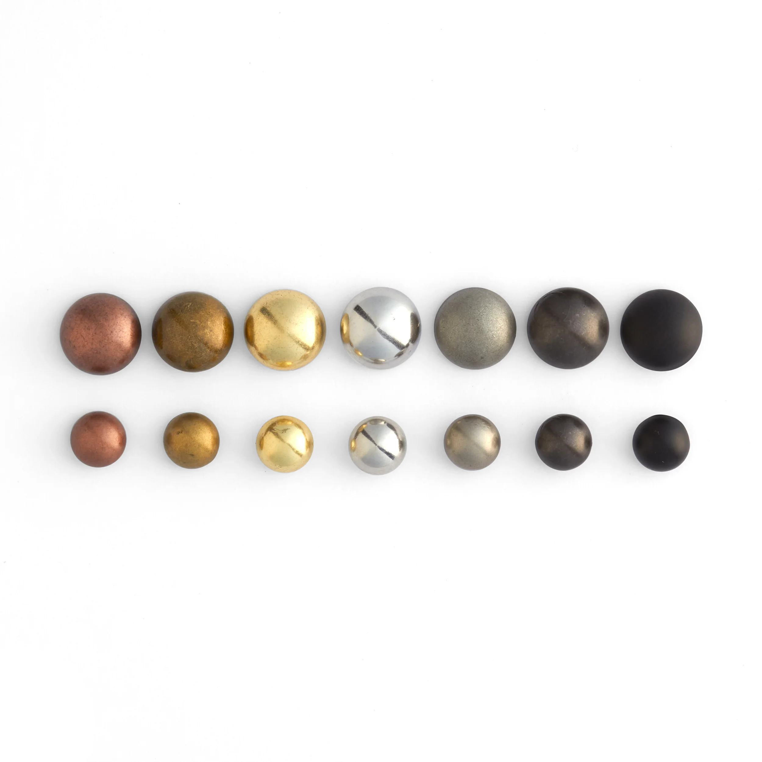Domed Rivets 100 Pack