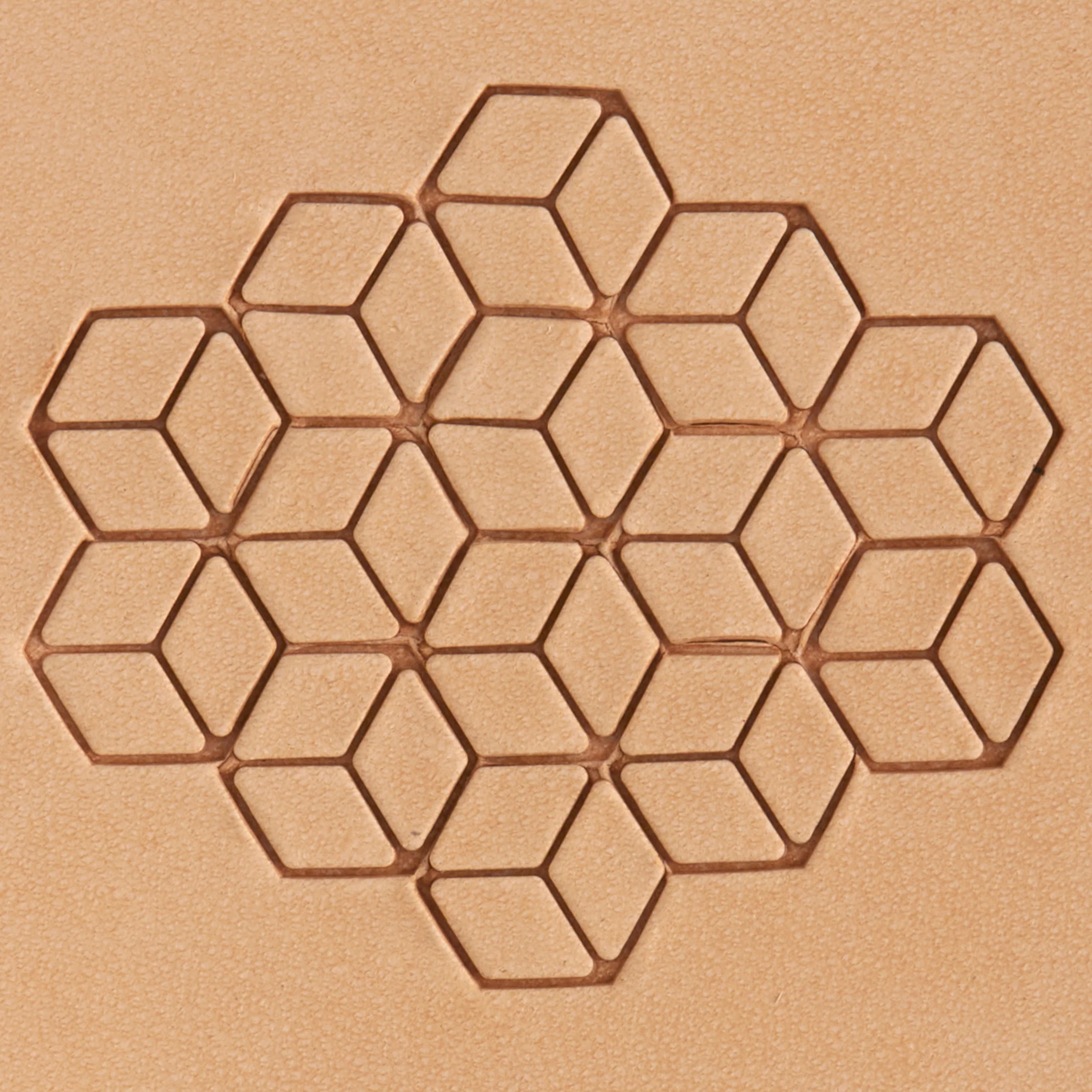 3D Cube Brass Stamp - Image 2