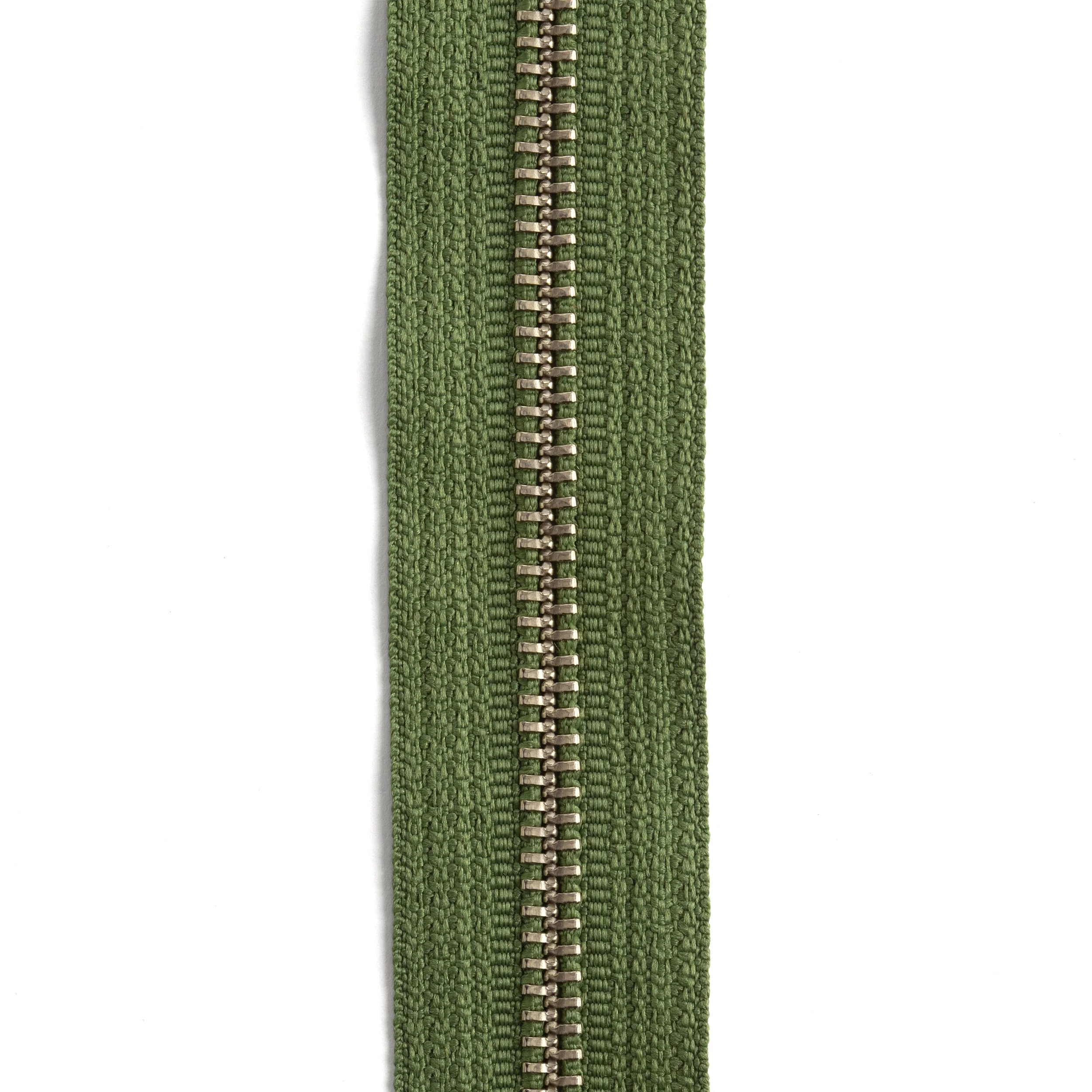 YKK #5 Nickel Plate Zipper Tape 6 ft. (1.8 m) - Image 4
