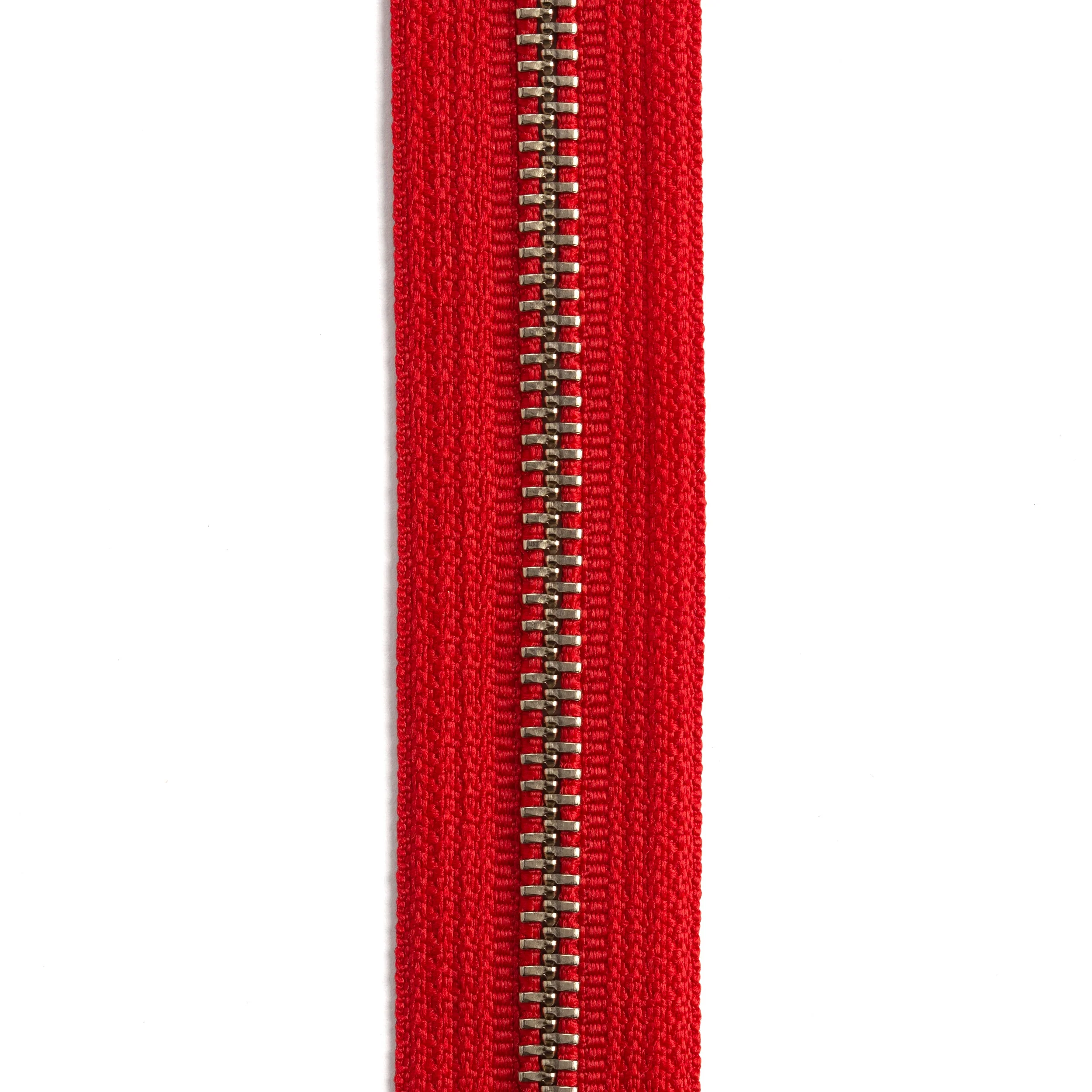 YKK #5 Nickel Plate Zipper Tape 6 ft. (1.8 m) - Image 7