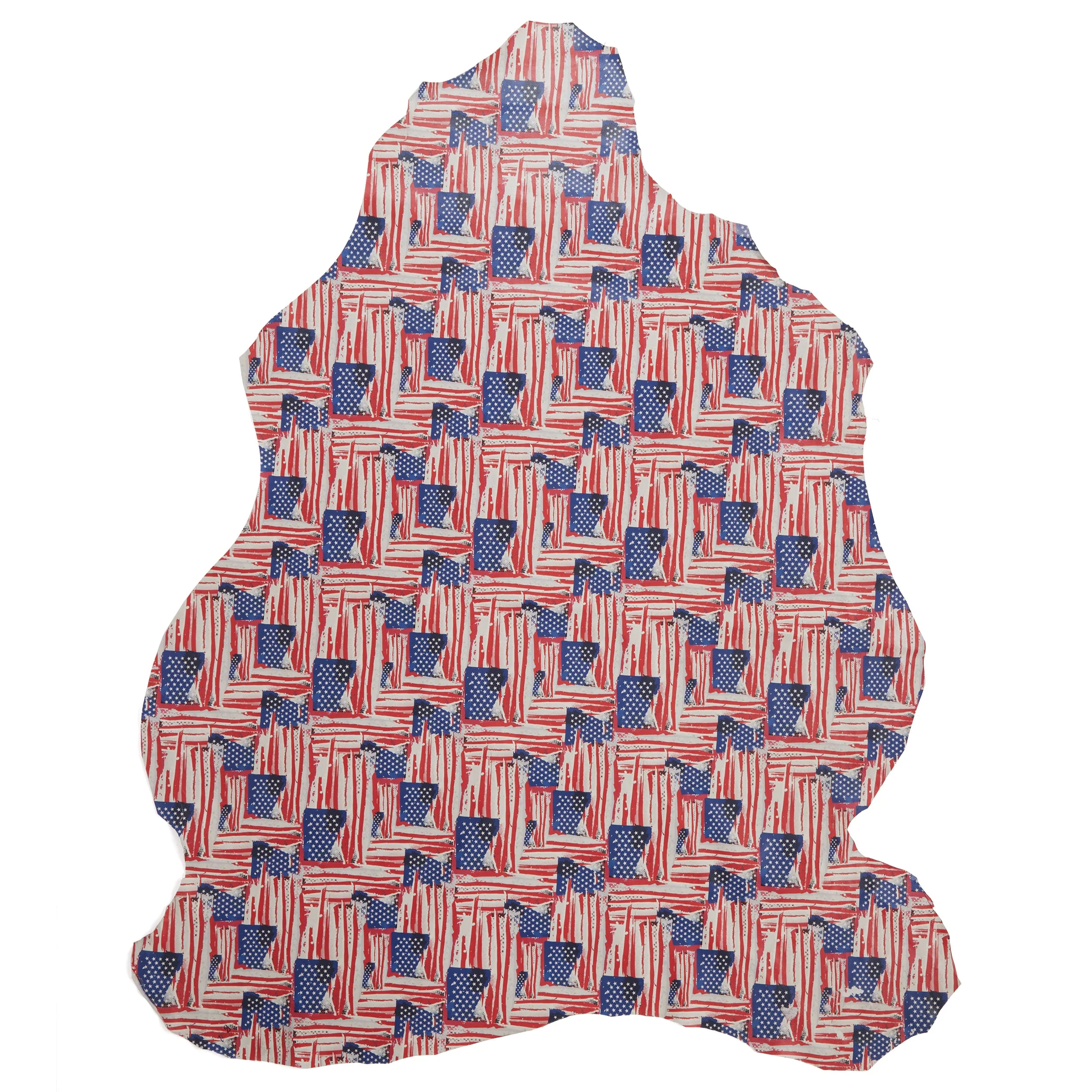 American Flag Print Sheepskin - FINAL SALE - Image 3