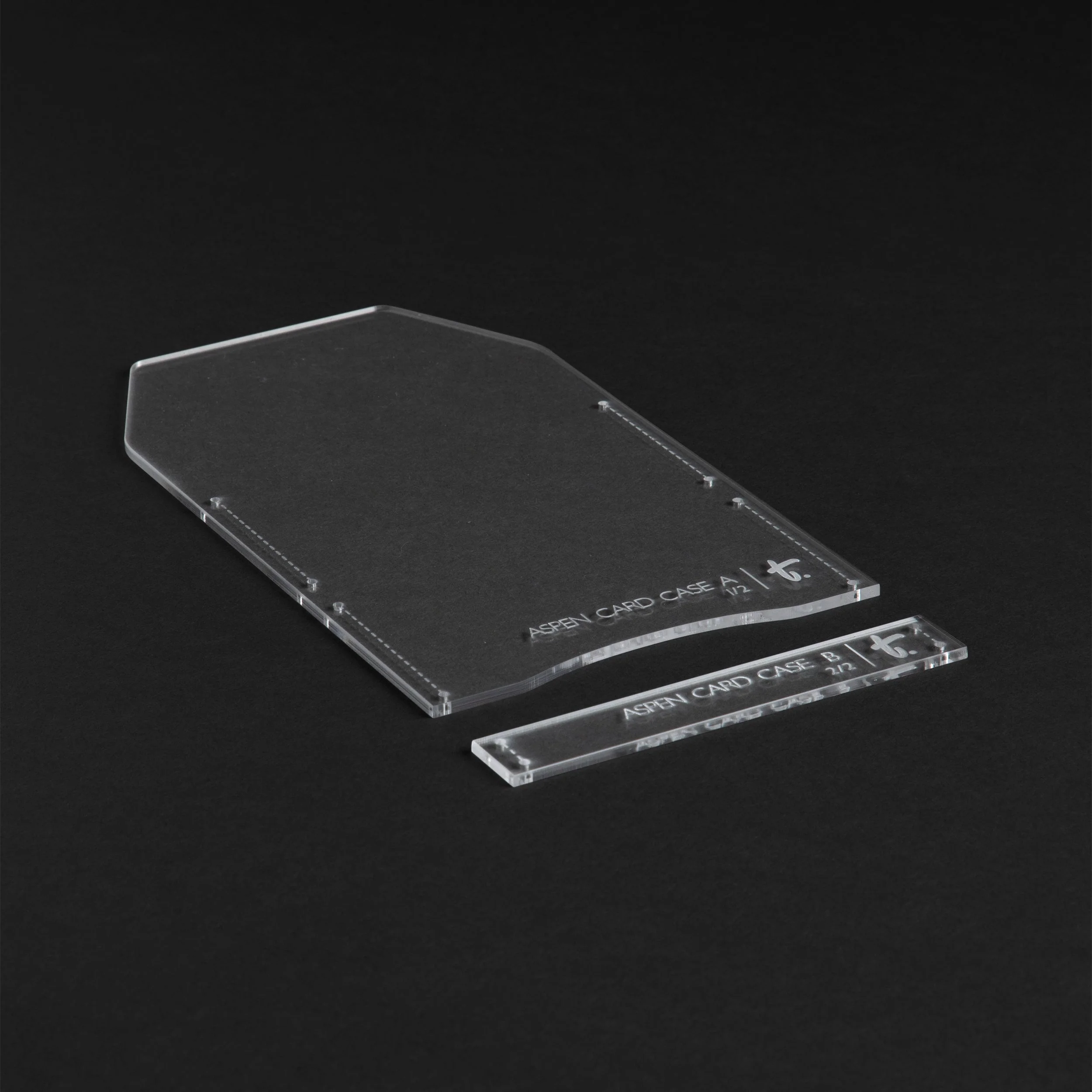 Aspen Card Case Acrylic Template - Image 4