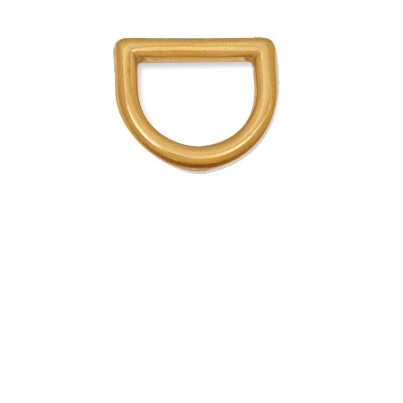 Cast D-Ring Brass