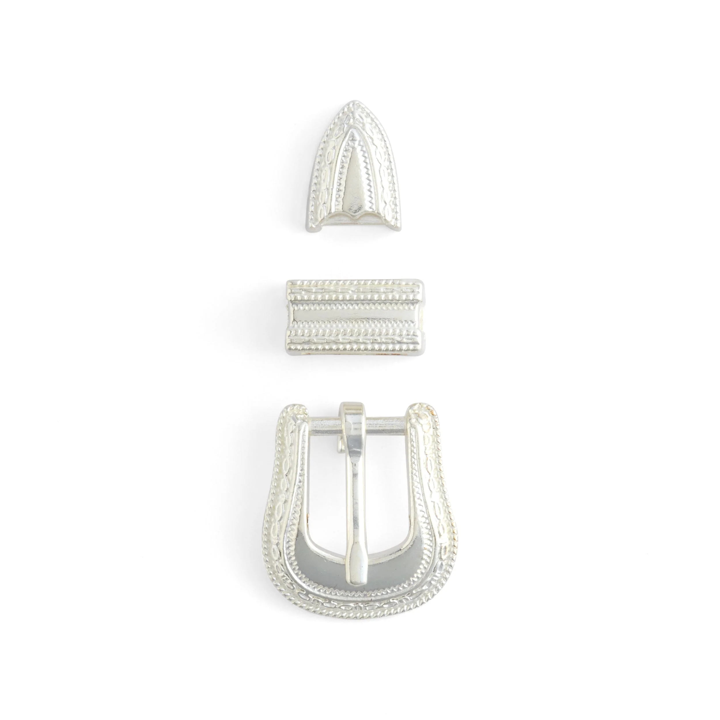 Chain Detail Hatband Buckle Set