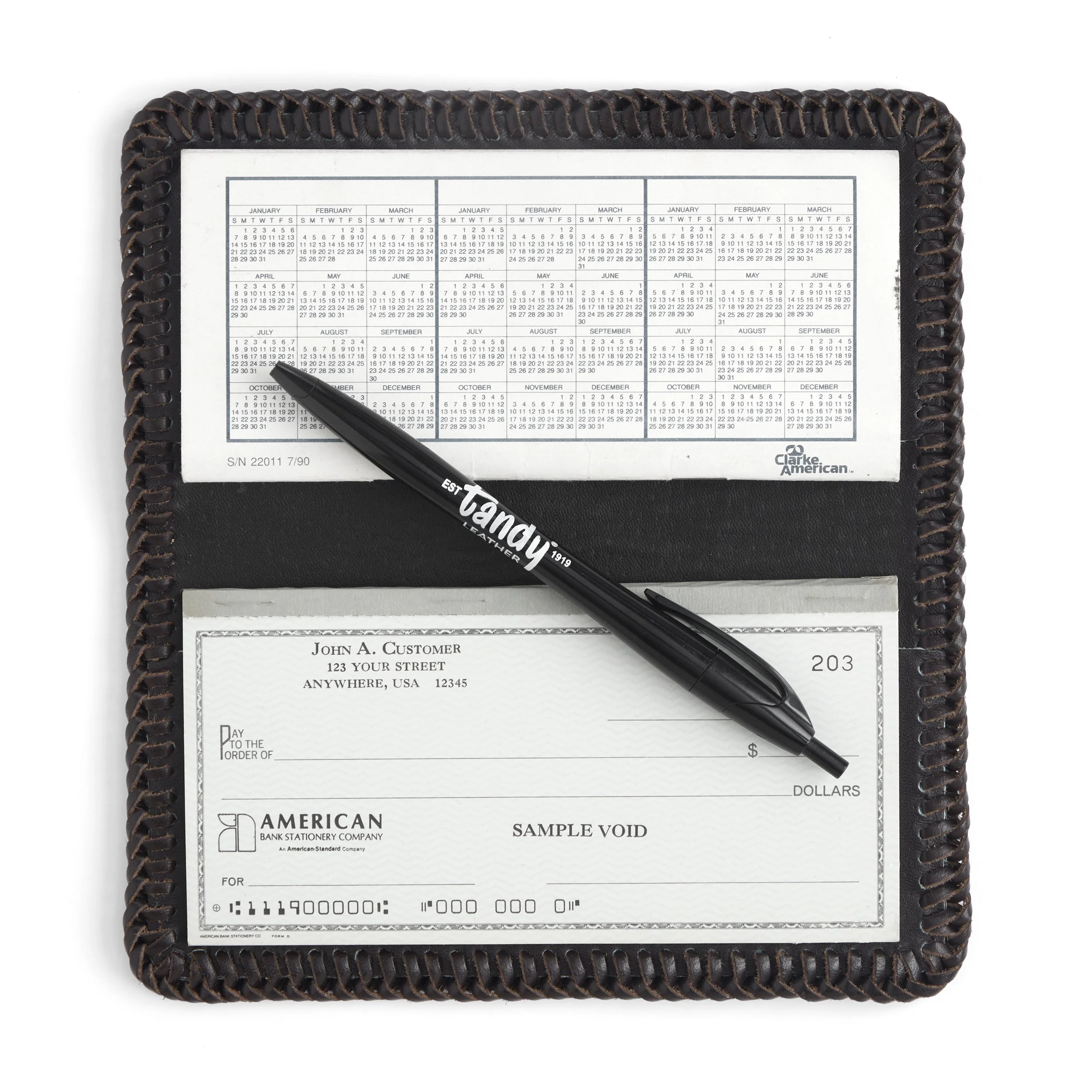 Checkbook Cover Acrylic Template - Image 3
