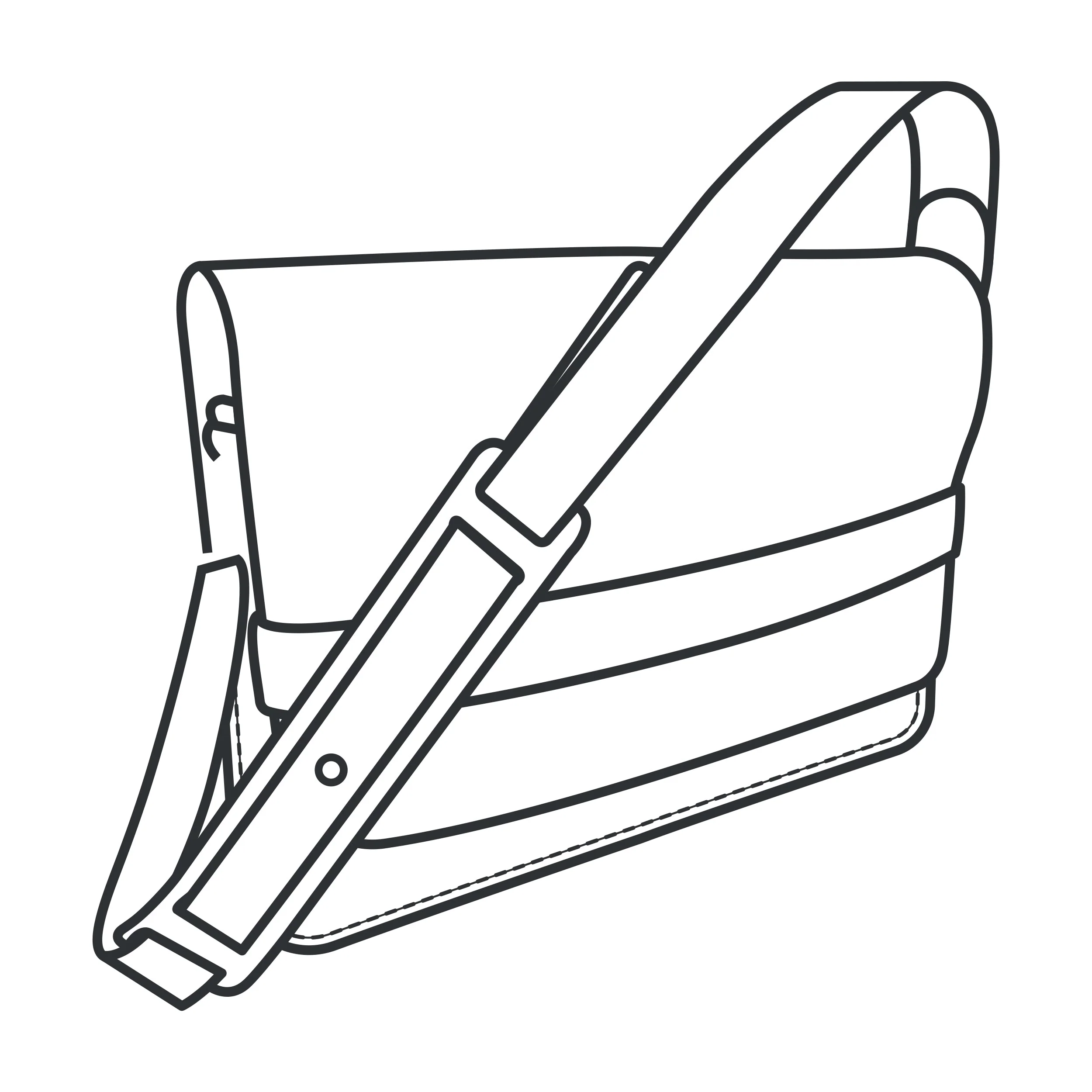 Clifton Messenger Bag Paper Pattern