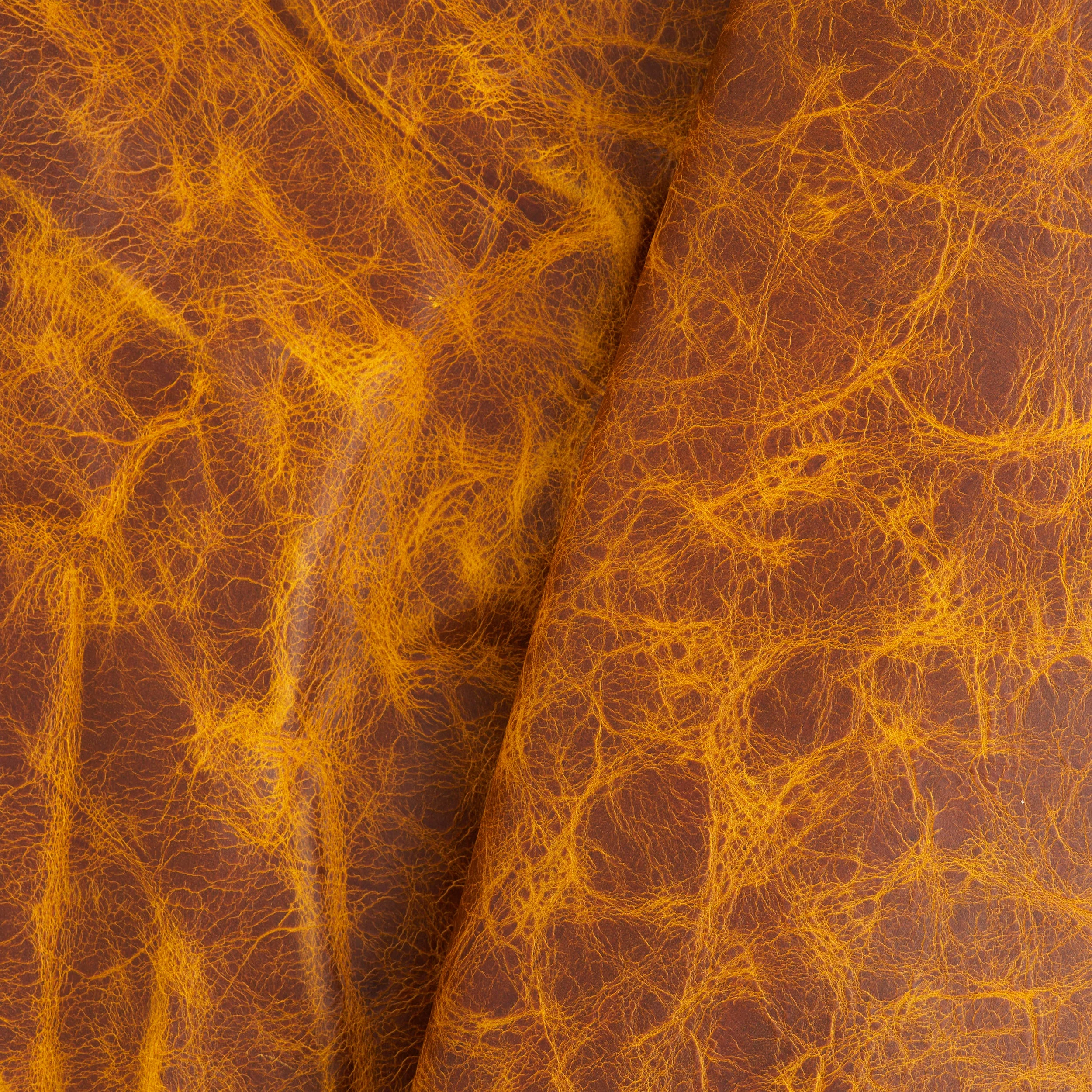 Crackle Veg-Tan Single Shoulder Golden - Image 2