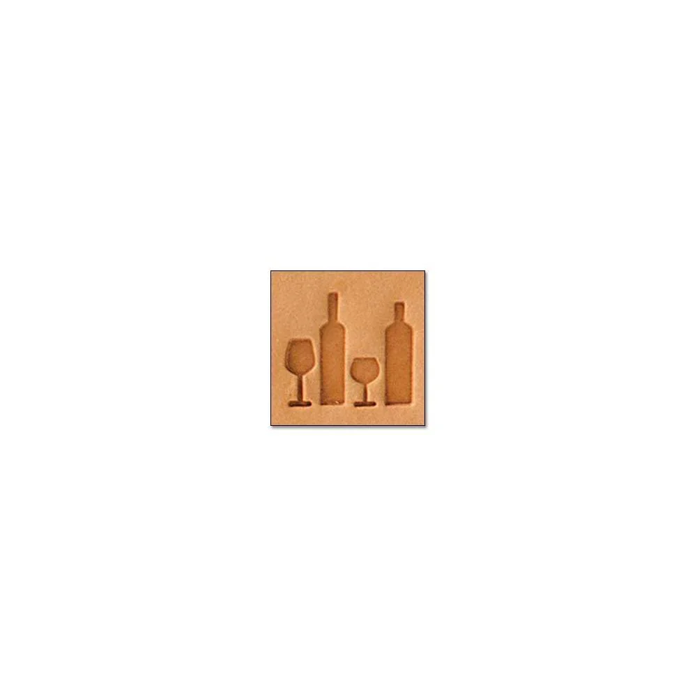 Craftool® Mini 2-D Stamp Wine 2