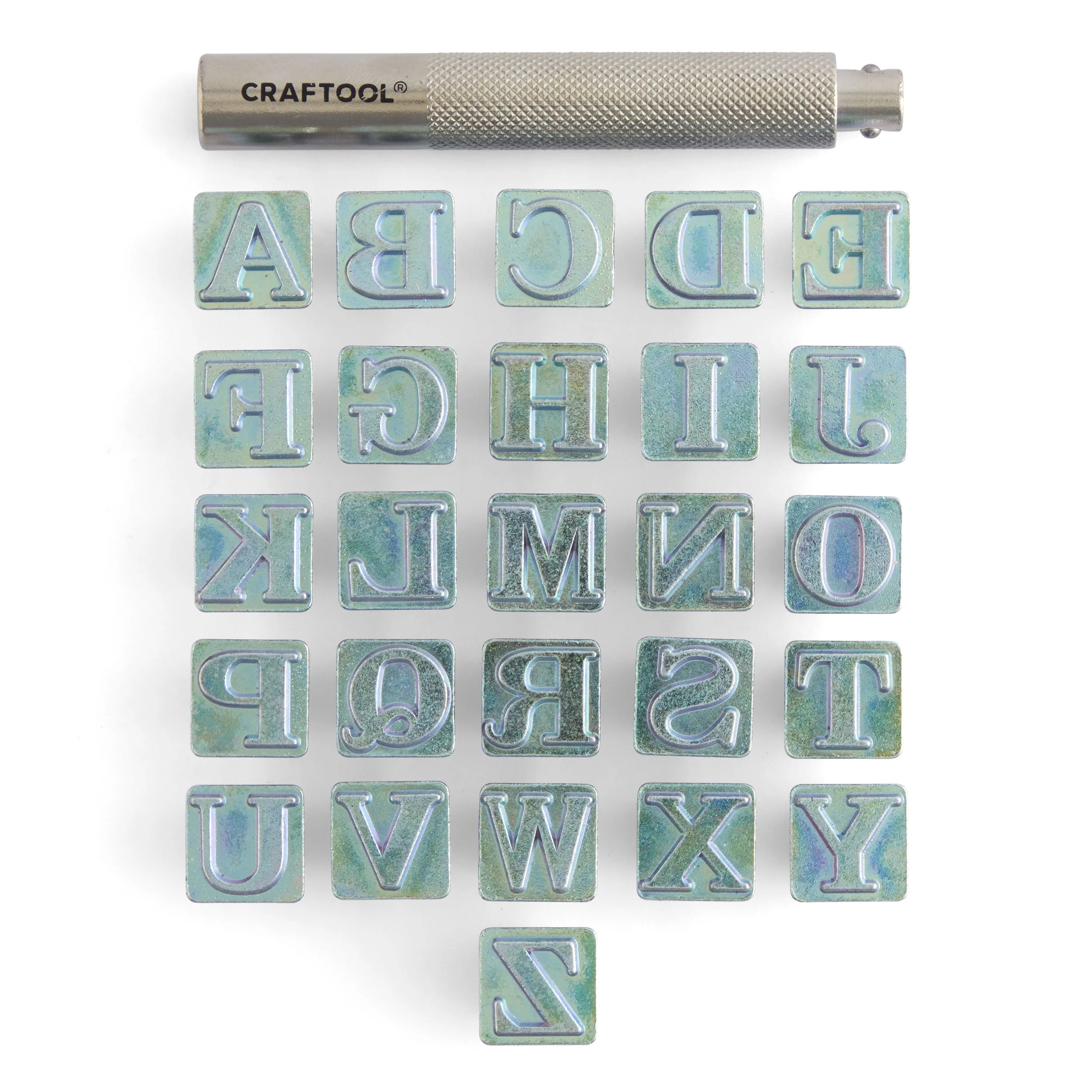 Craftool® Classic Serif Alphabet Stamp Set - Image 2