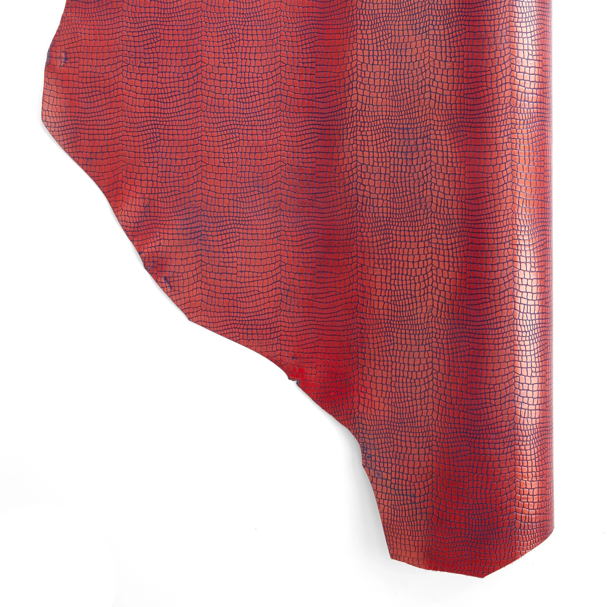 Croc Embossed Veg-Tan Single Shoulder - Image 8