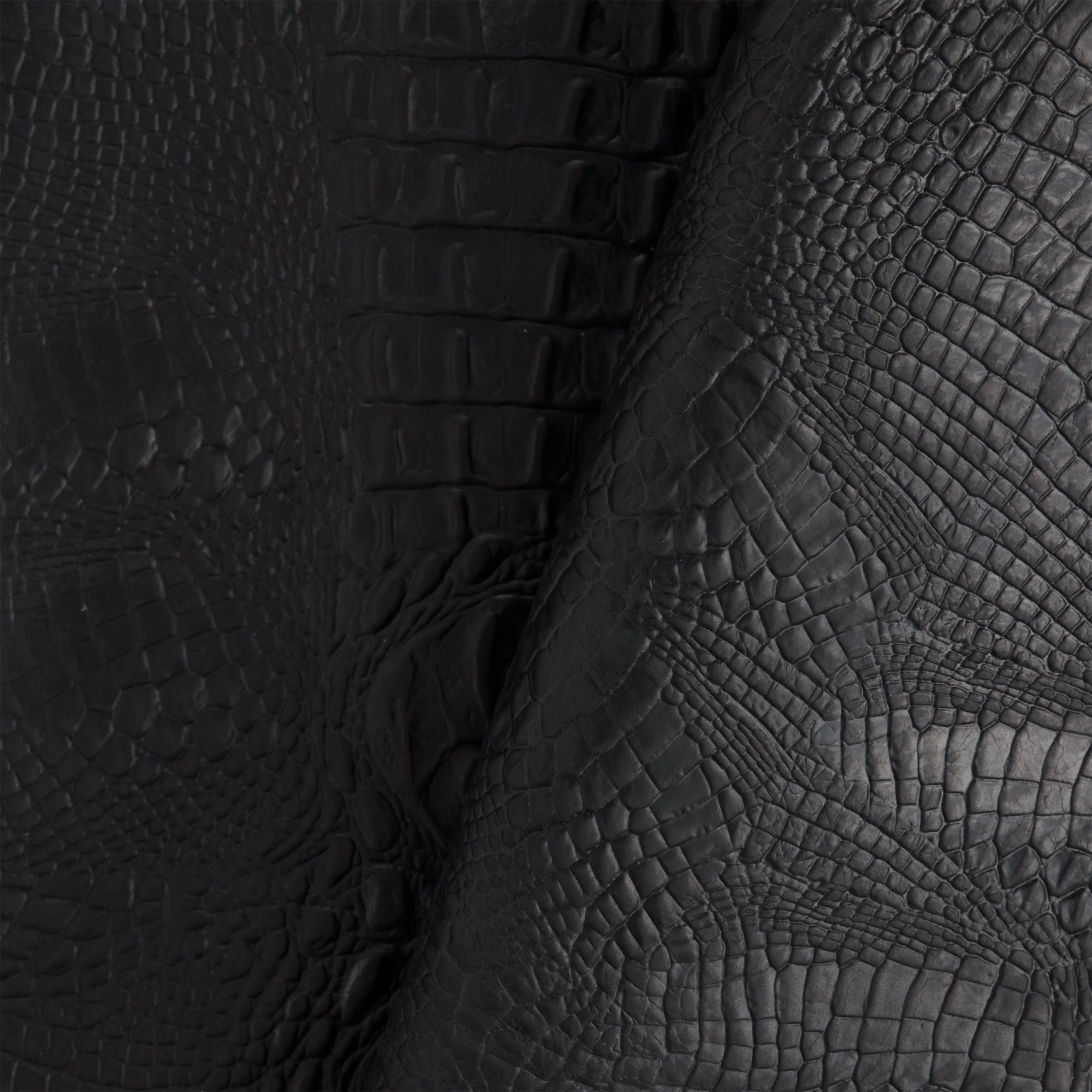 Croco Embossed Side Black - Image 2
