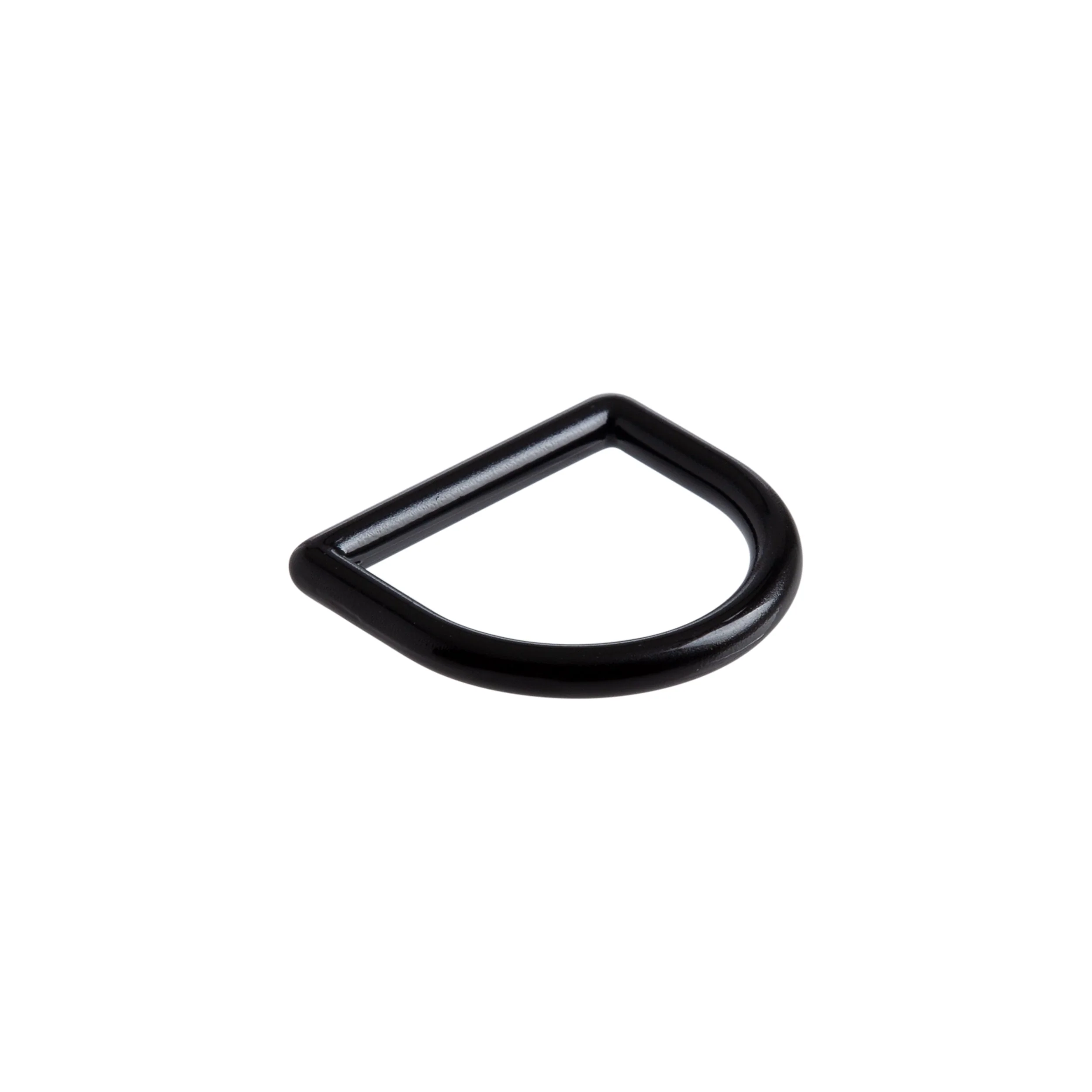 Decorative Solid Dee Ring Glossy Black - Image 10