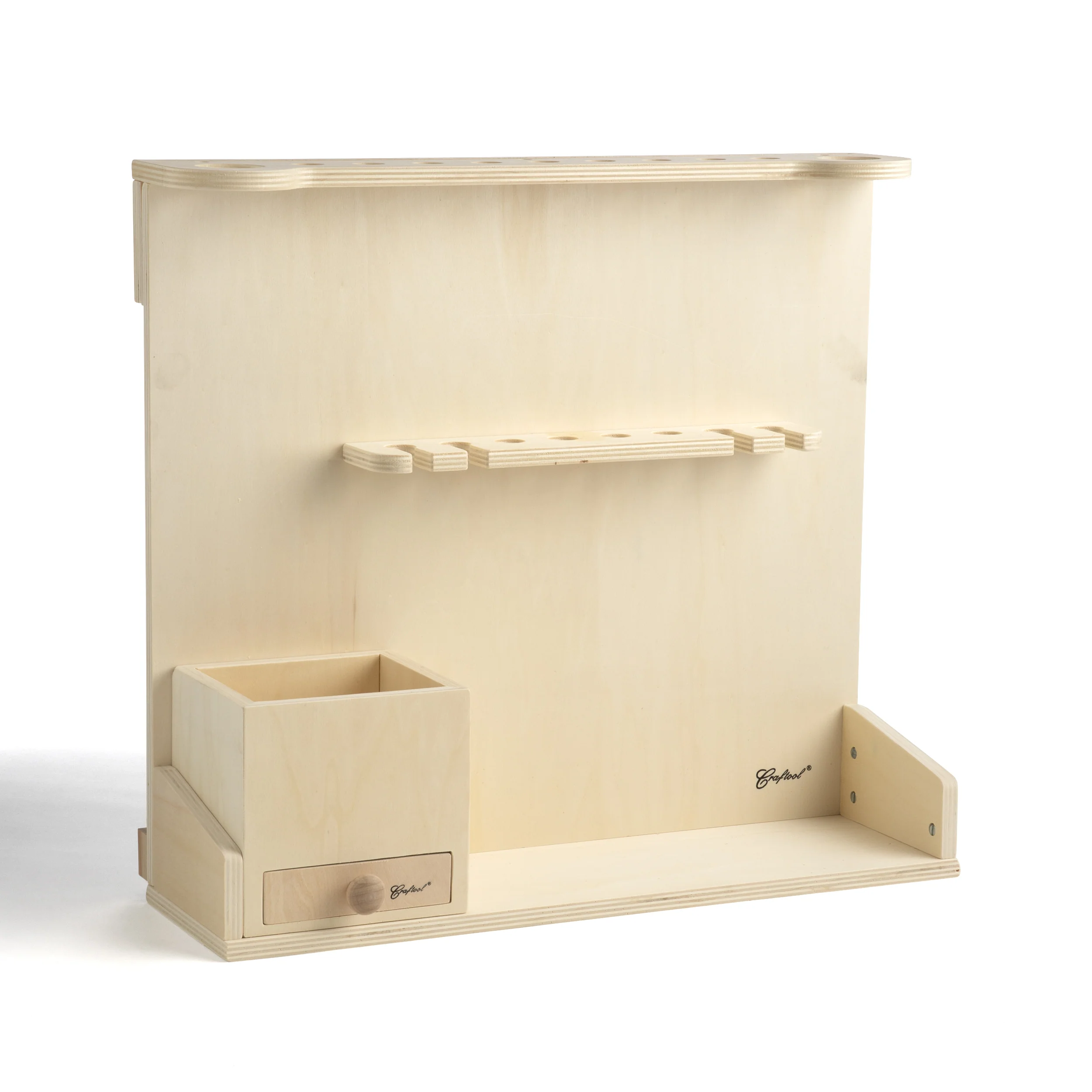 Deluxe Wood Hand Tool Rack