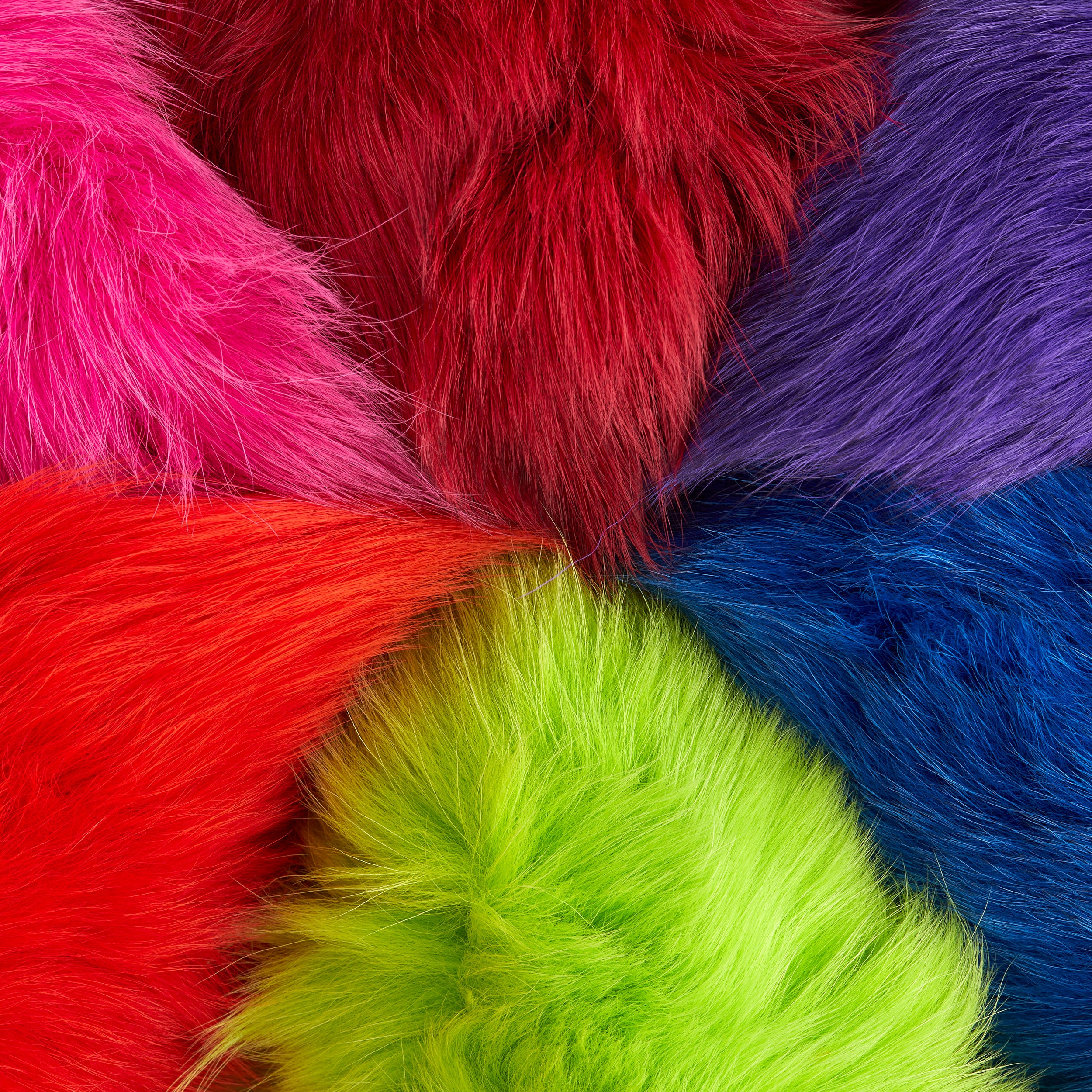 Dyed Fox Tail - Image 2