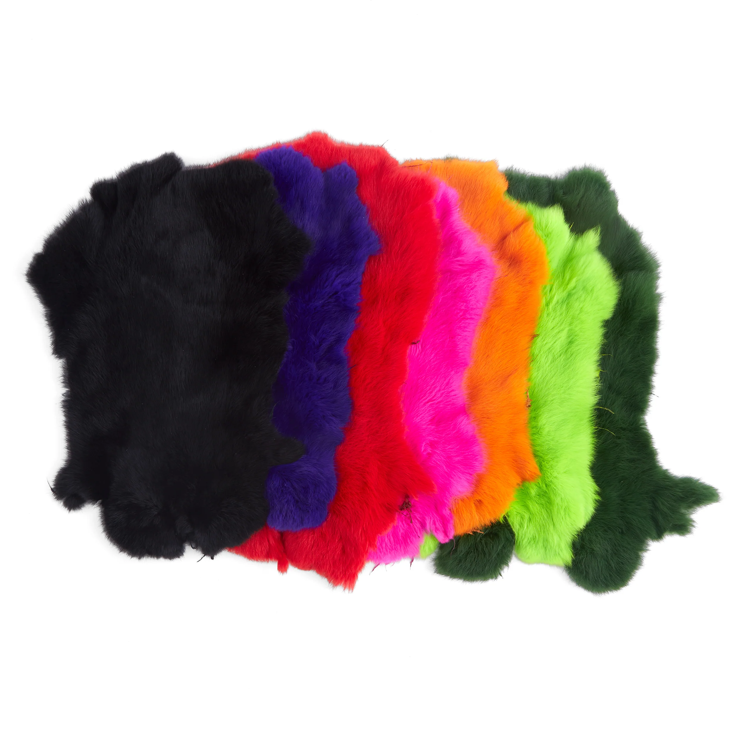 Dyed Rabbit Skin