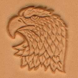 Eagle Head Craftool® 3-D Stamp Left Facing - FINAL SALE