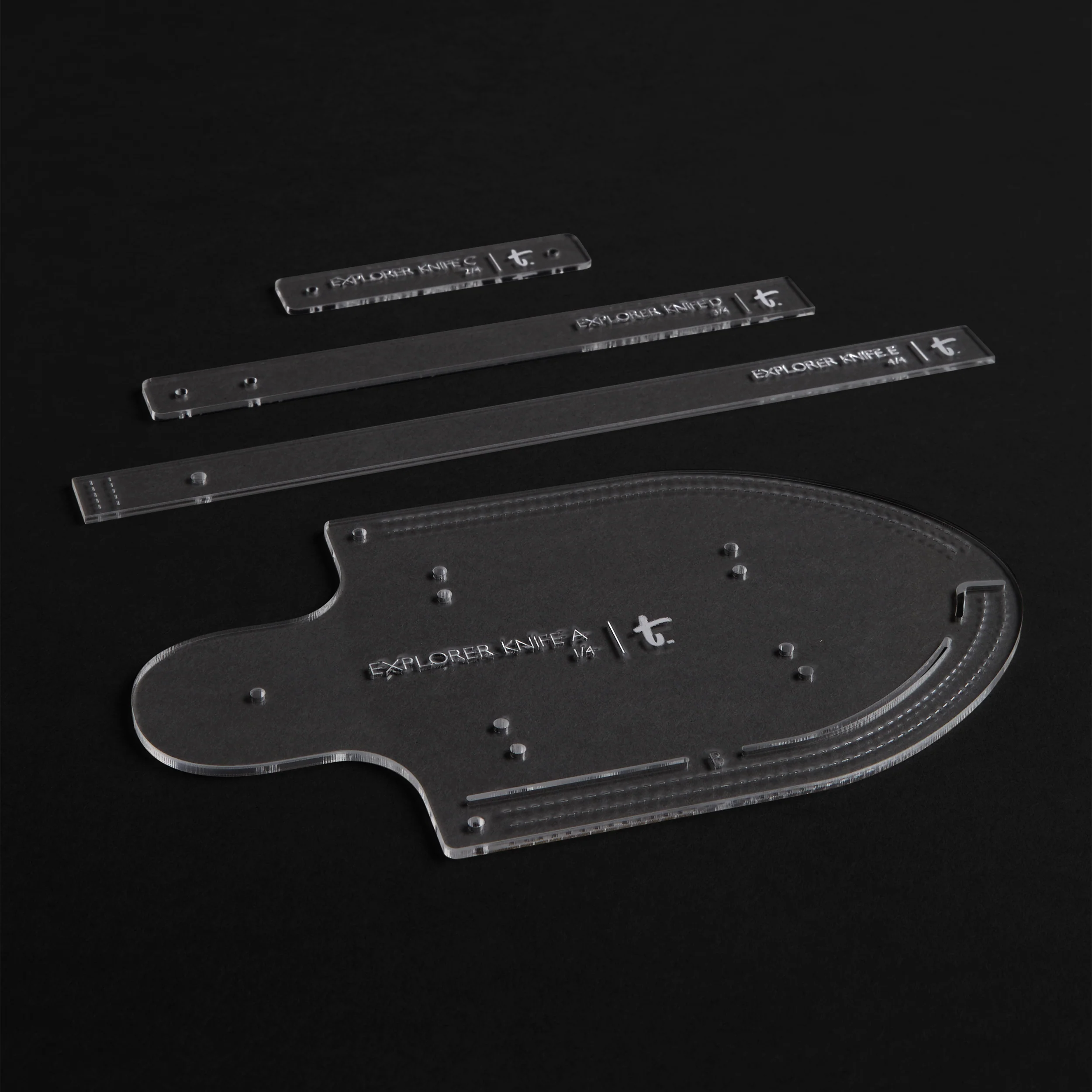 Explorer Knife Sheath Acrylic Template - Image 5