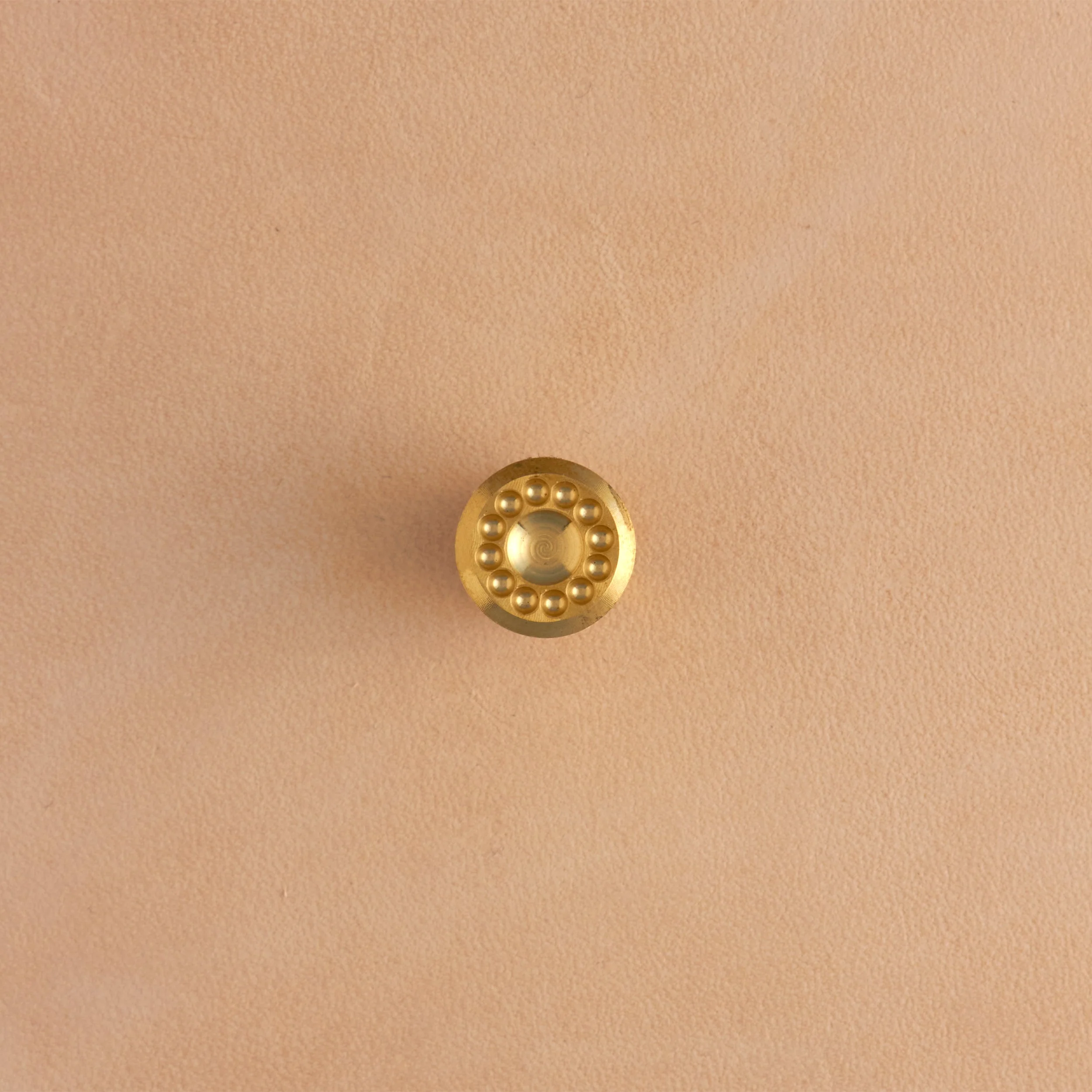 Floral Center Brass Stamp - Image 2