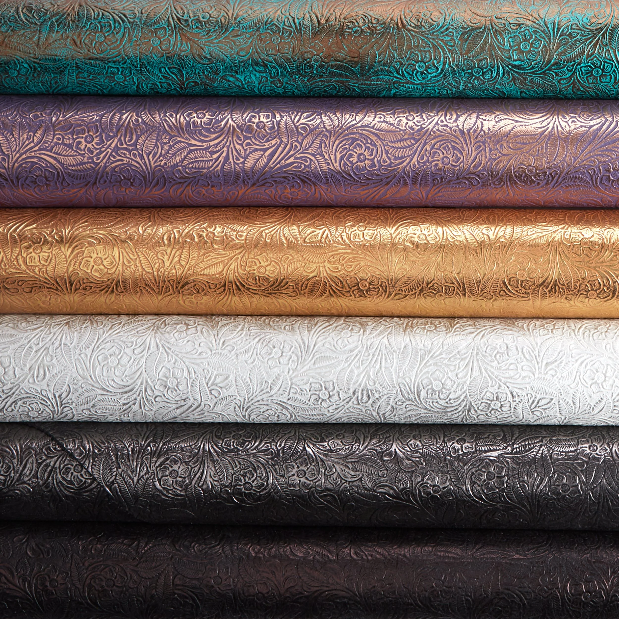 Floral Embossed Double Shoulder Metallic - FINAL SALE - Image 3