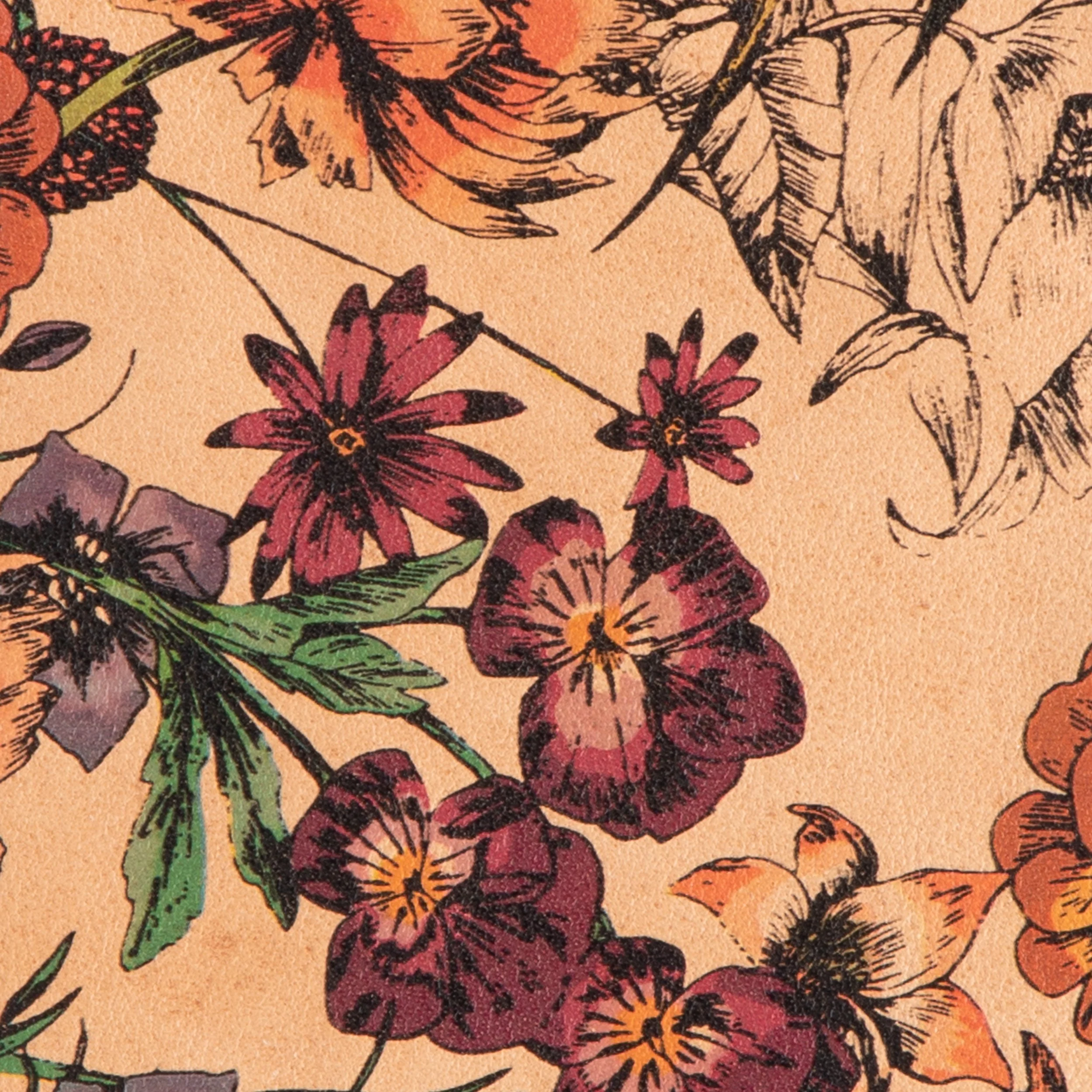 Floral Print Veg-Tan Sheepskin - Image 14