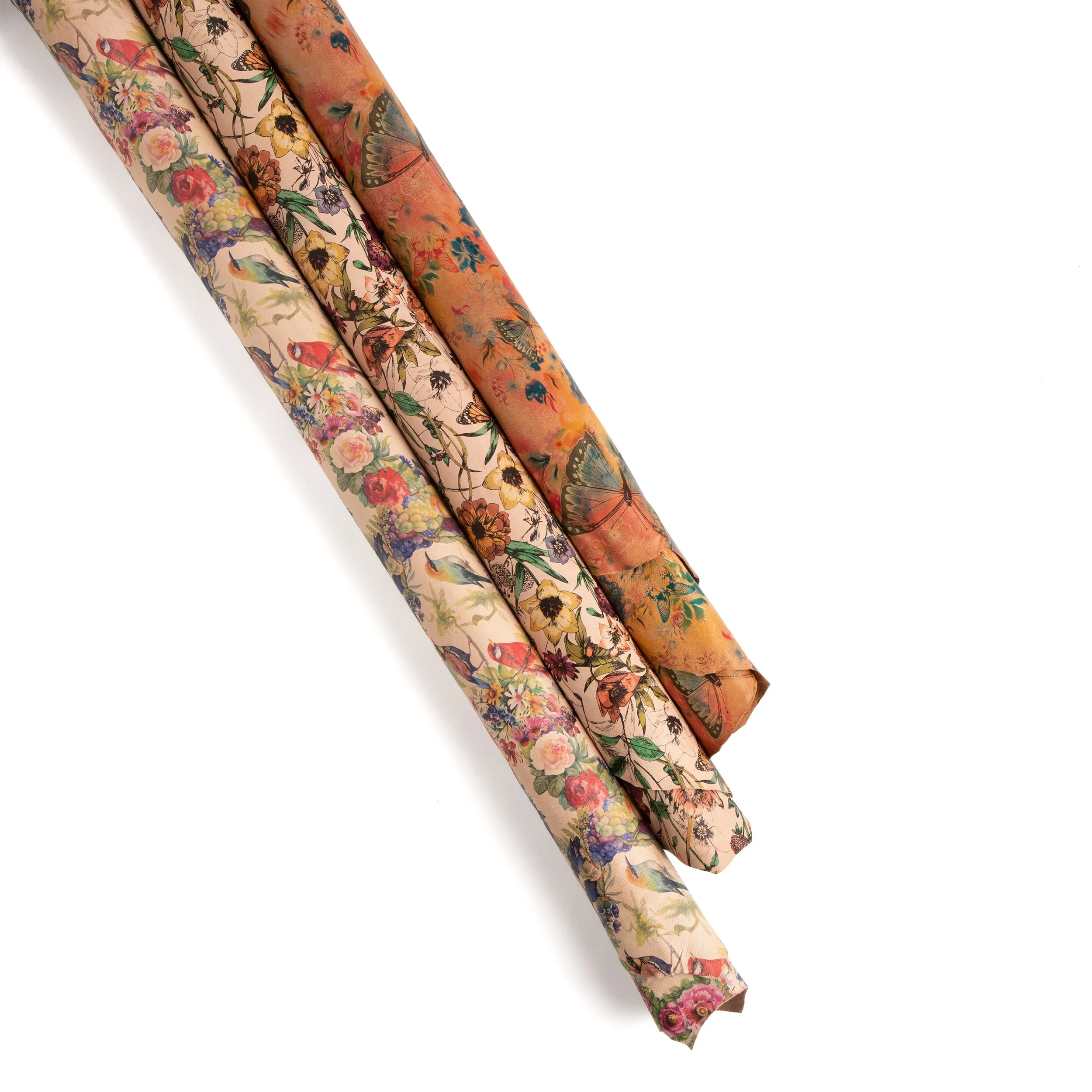 Floral Print Veg-Tan Sheepskin - Image 2