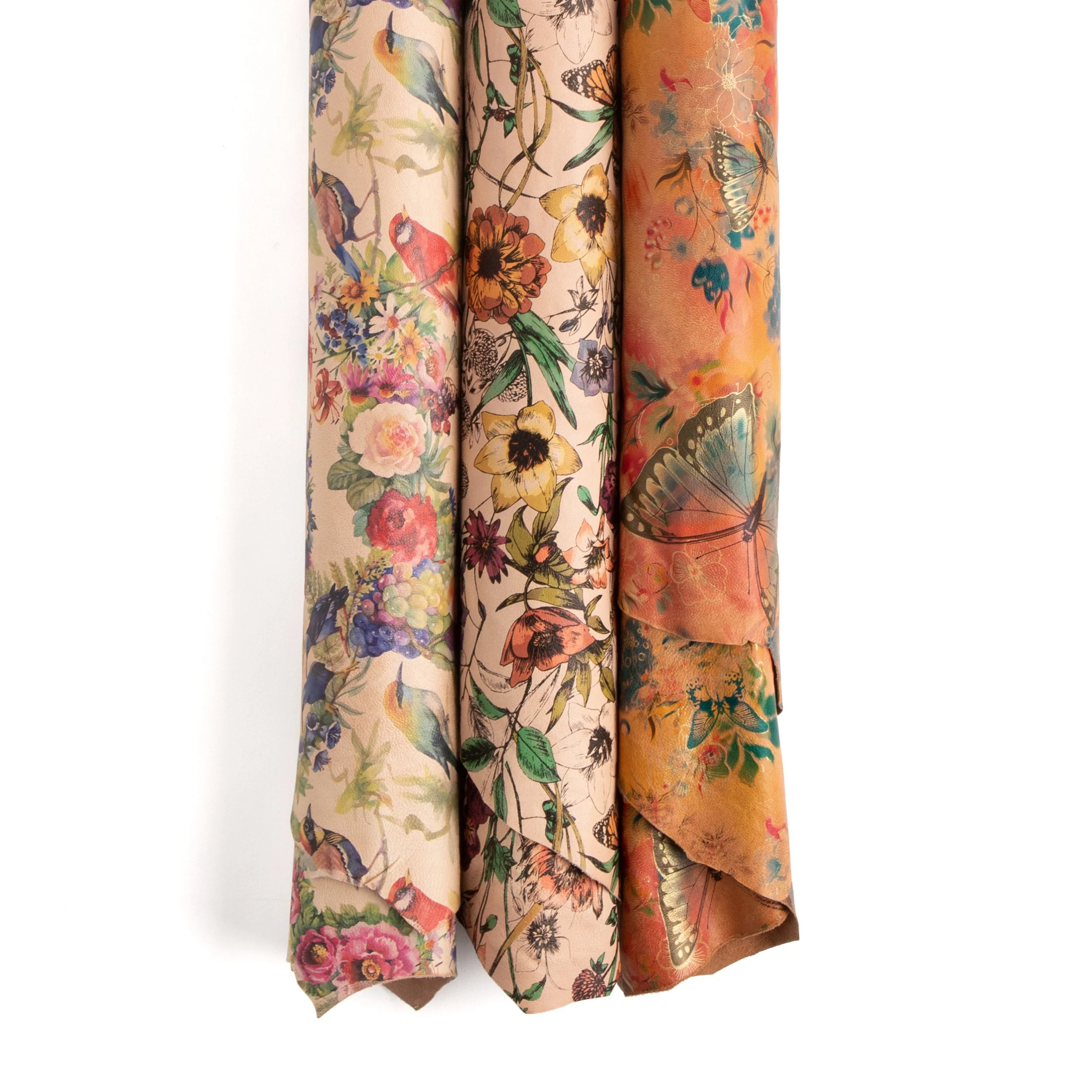 Floral Print Veg-Tan Sheepskin - Image 4