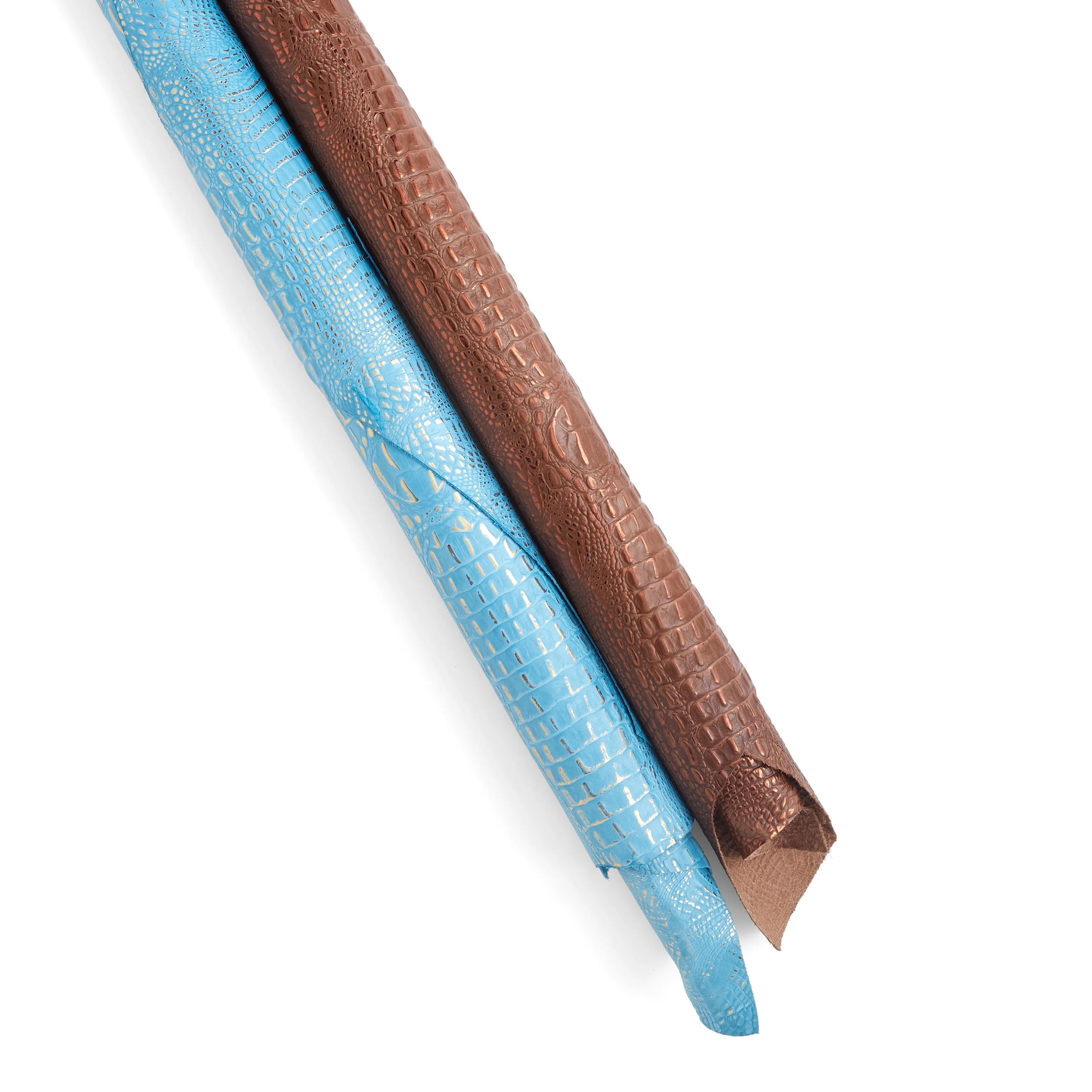 Foil Tip Croco Embossed Side