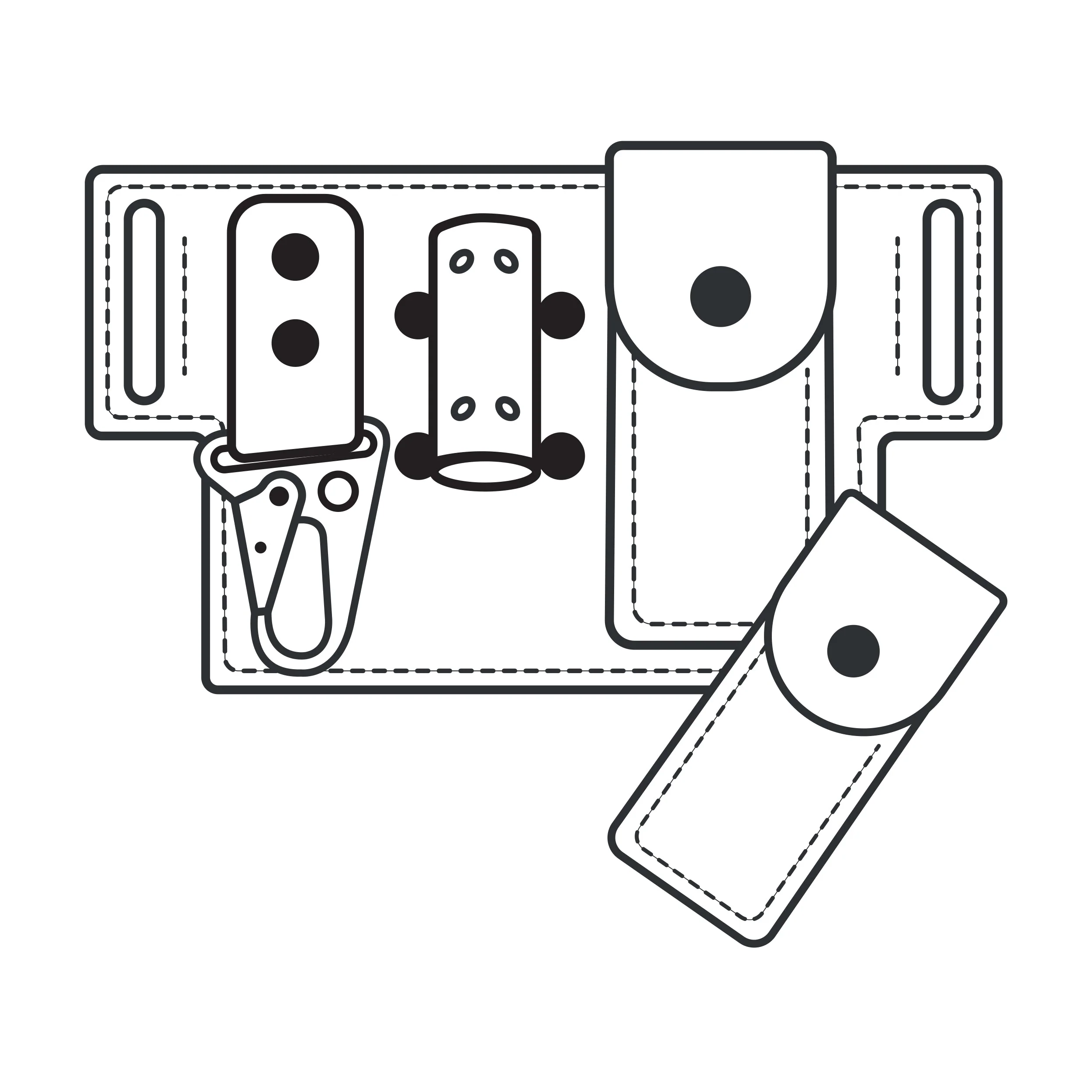 Indiana Tool Belt Paper Pattern