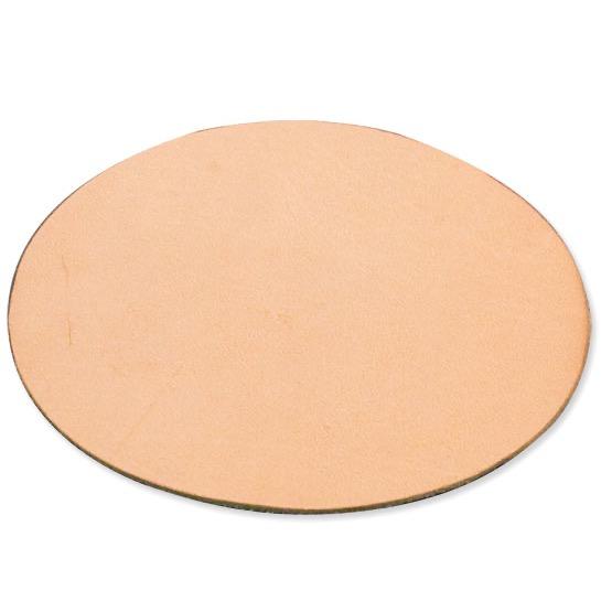 Oval Buckle Leather Insert