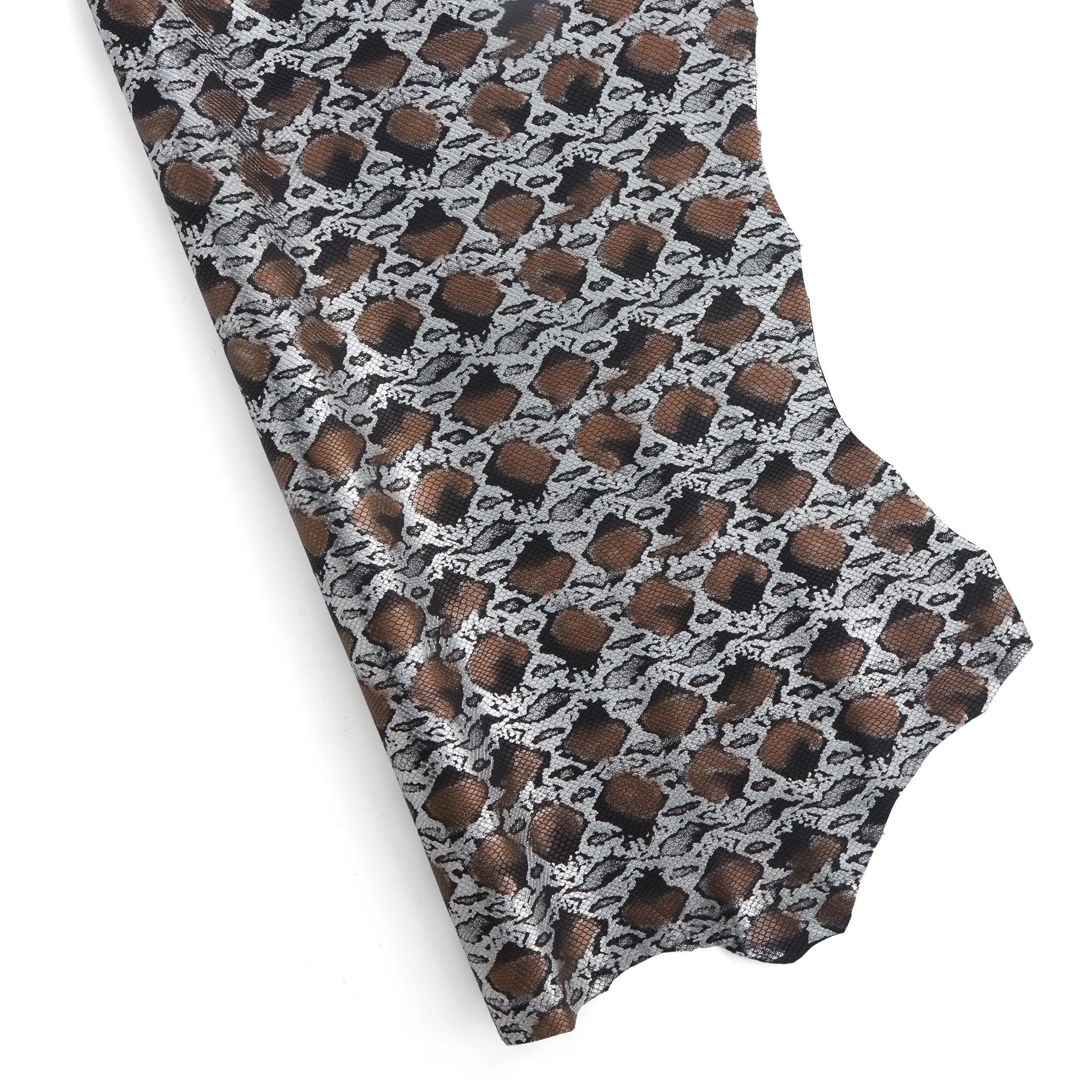 Metallic Snake Print Lambskin - Image 10