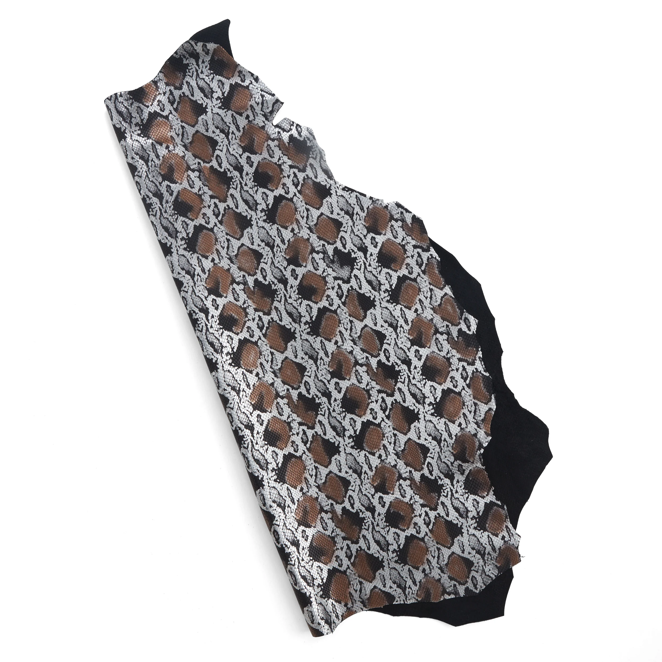 Metallic Snake Print Lambskin - Image 11