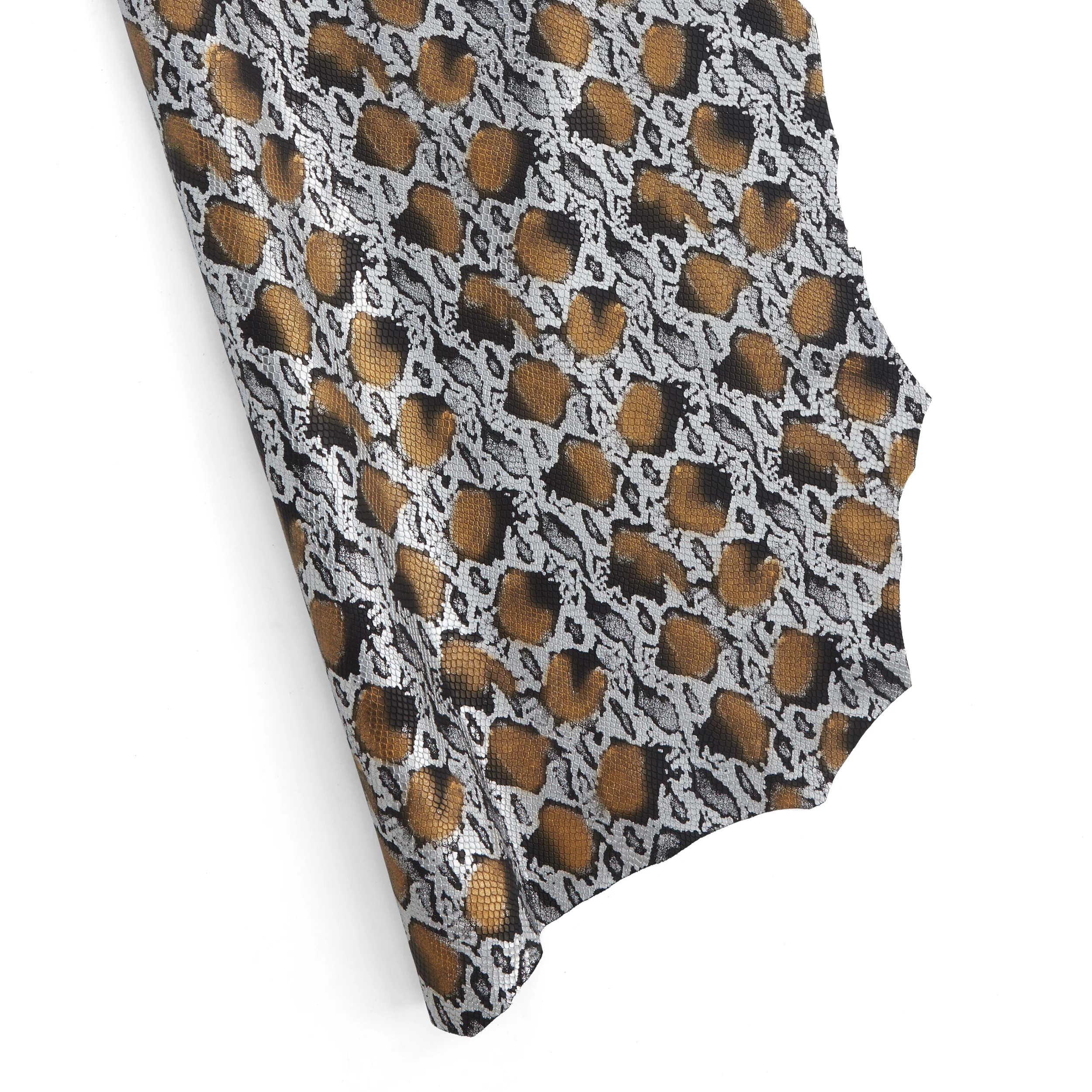 Metallic Snake Print Lambskin - Image 13