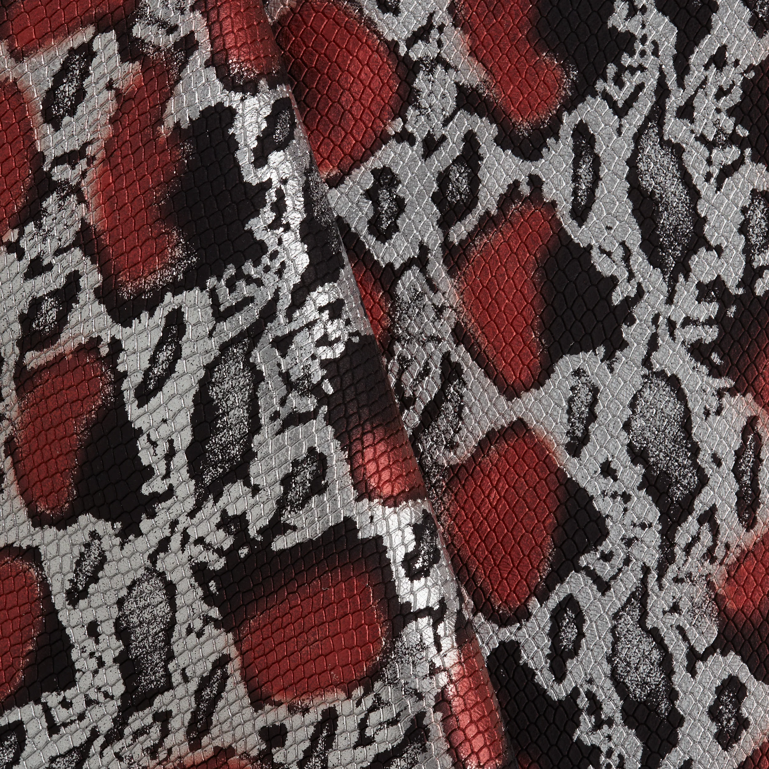 Metallic Snake Print Lambskin - Image 18