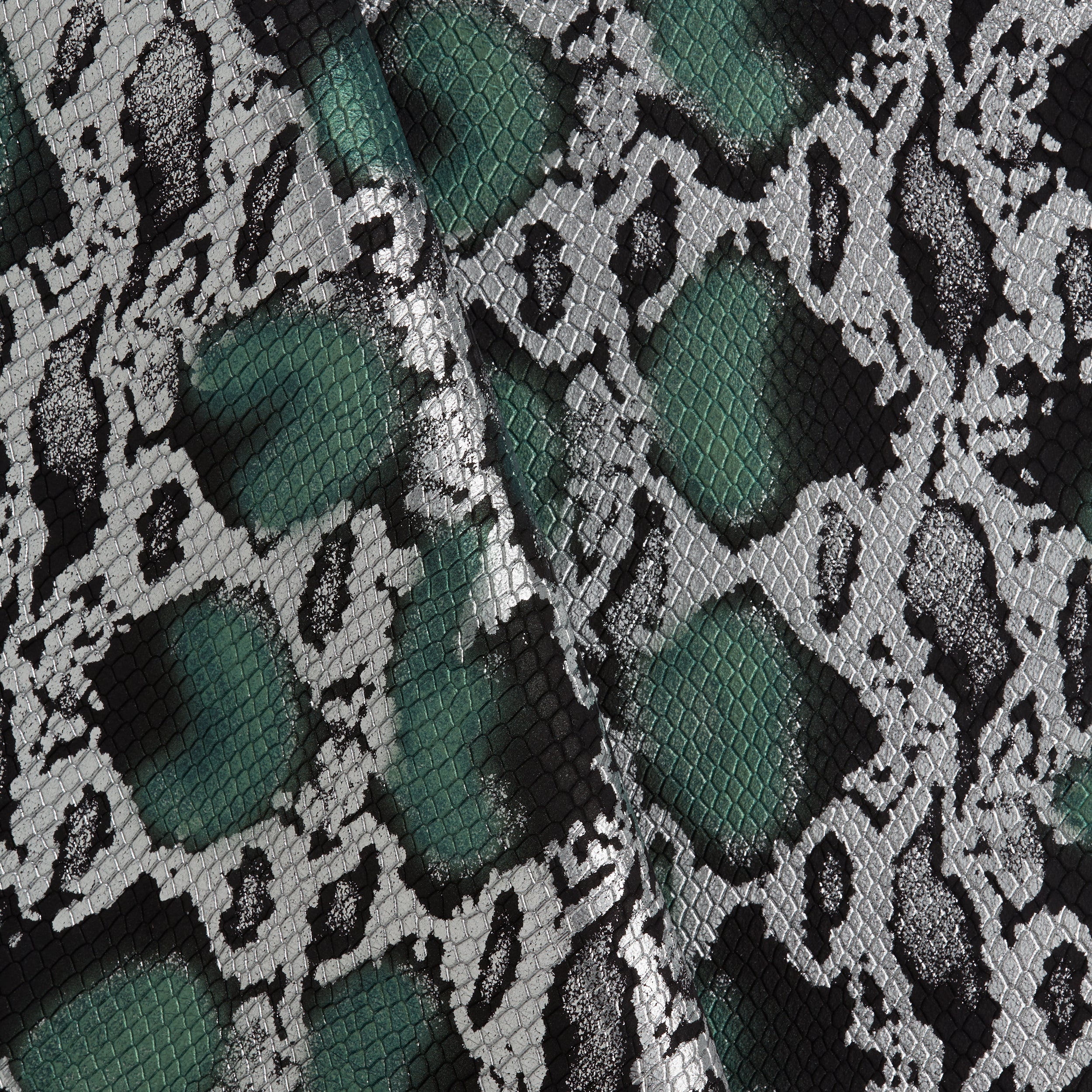 Metallic Snake Print Lambskin - Image 6