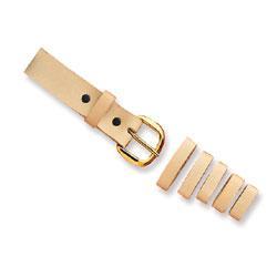 Natural Cowhide Belt Keepers - Image 5