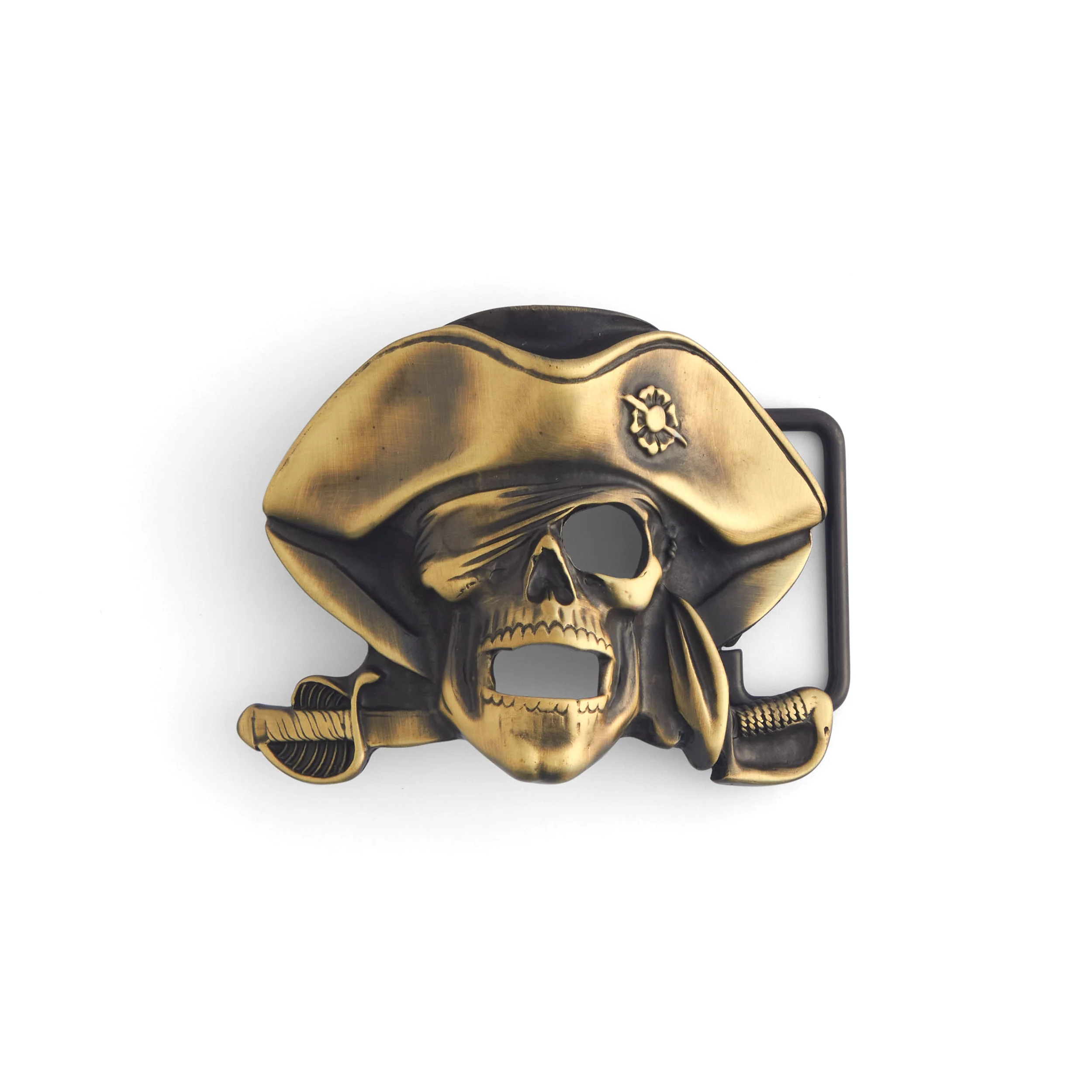 Pirate Skull Trophy Buckle - Image 3