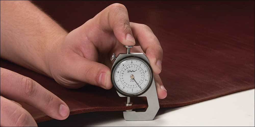 Craftool® Pocket Leather Gauge - Image 2