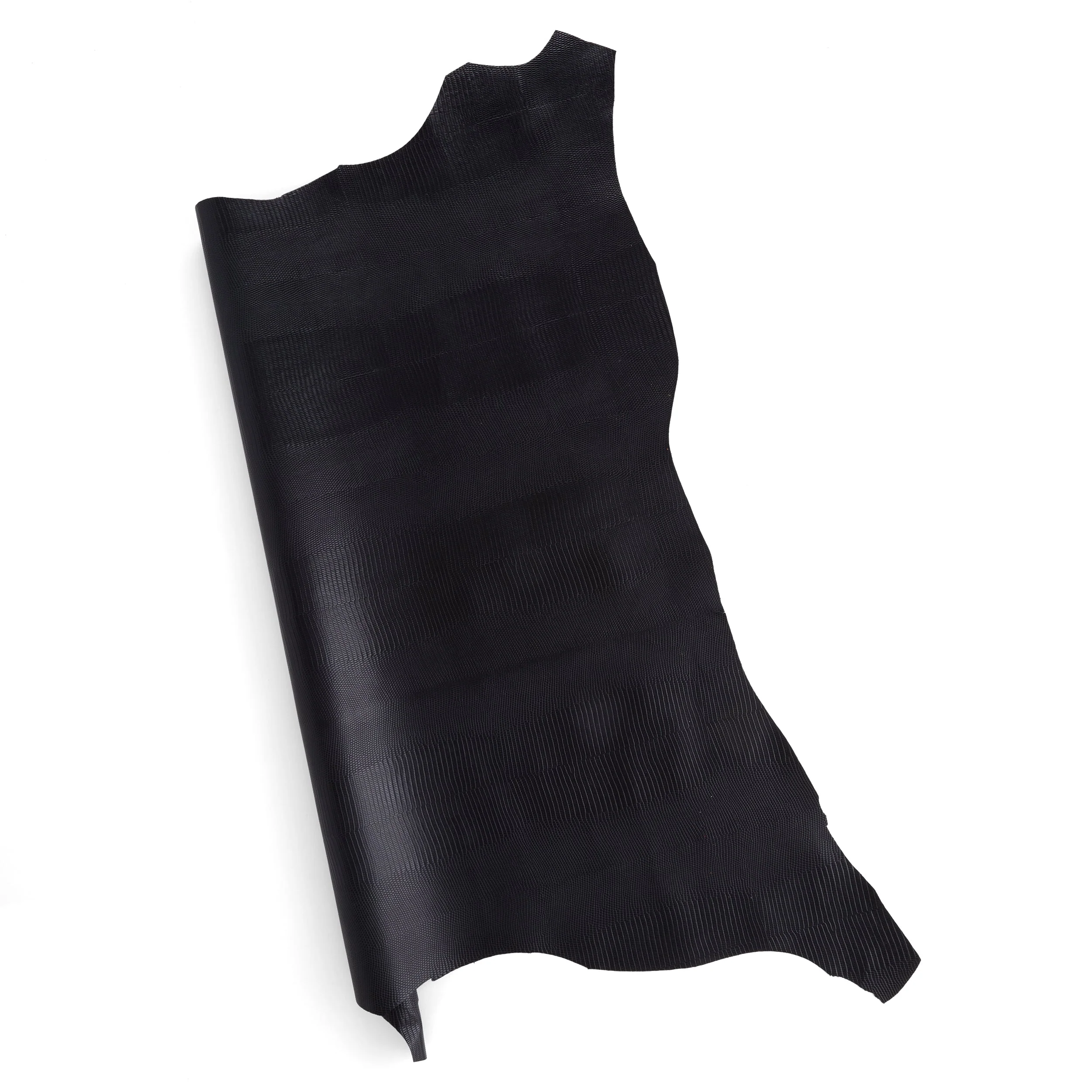 Printed Lizard Goat Small Skin Black - Image 3