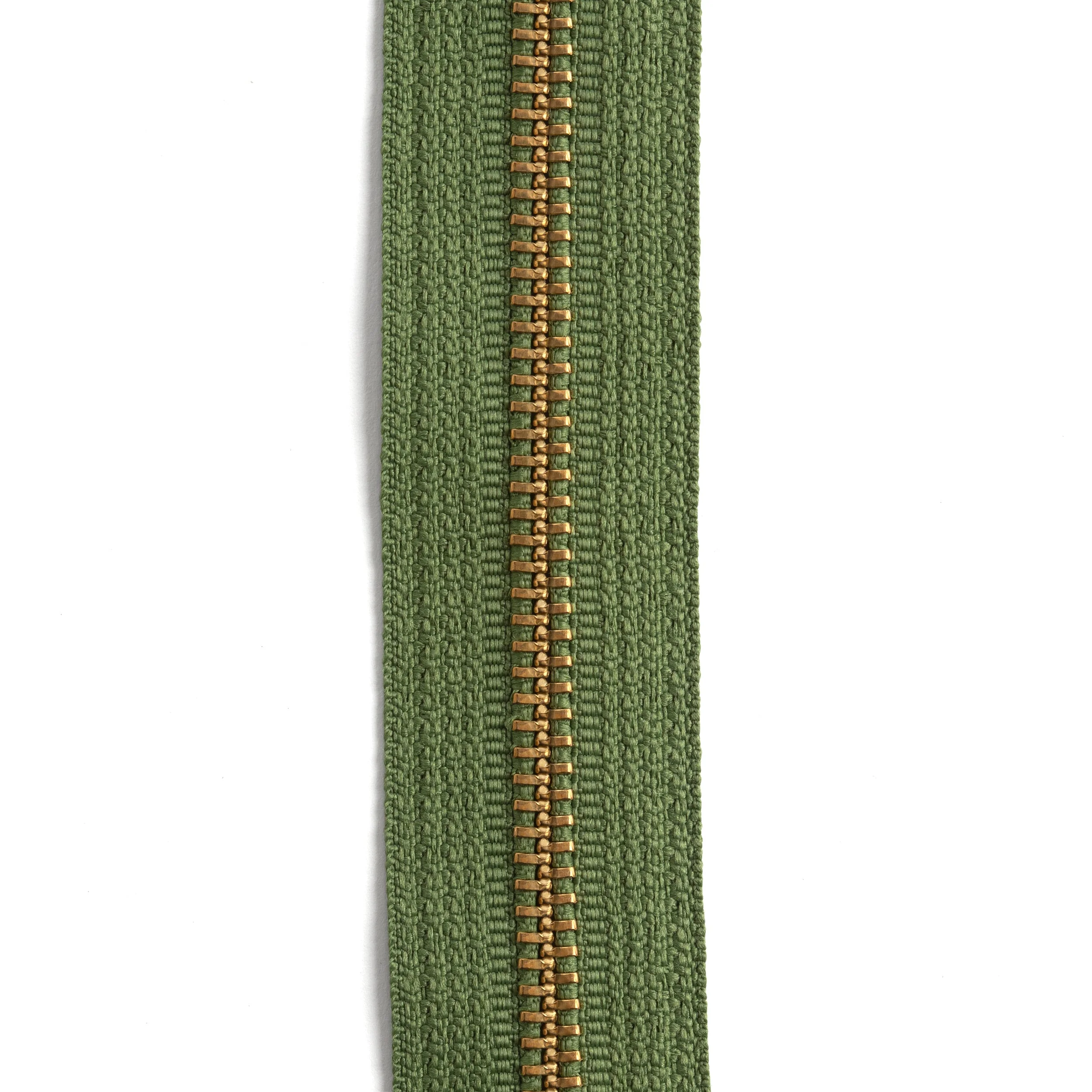 YKK #5 Brass Zipper Tape 6 ft. (1.8 m) - Image 5