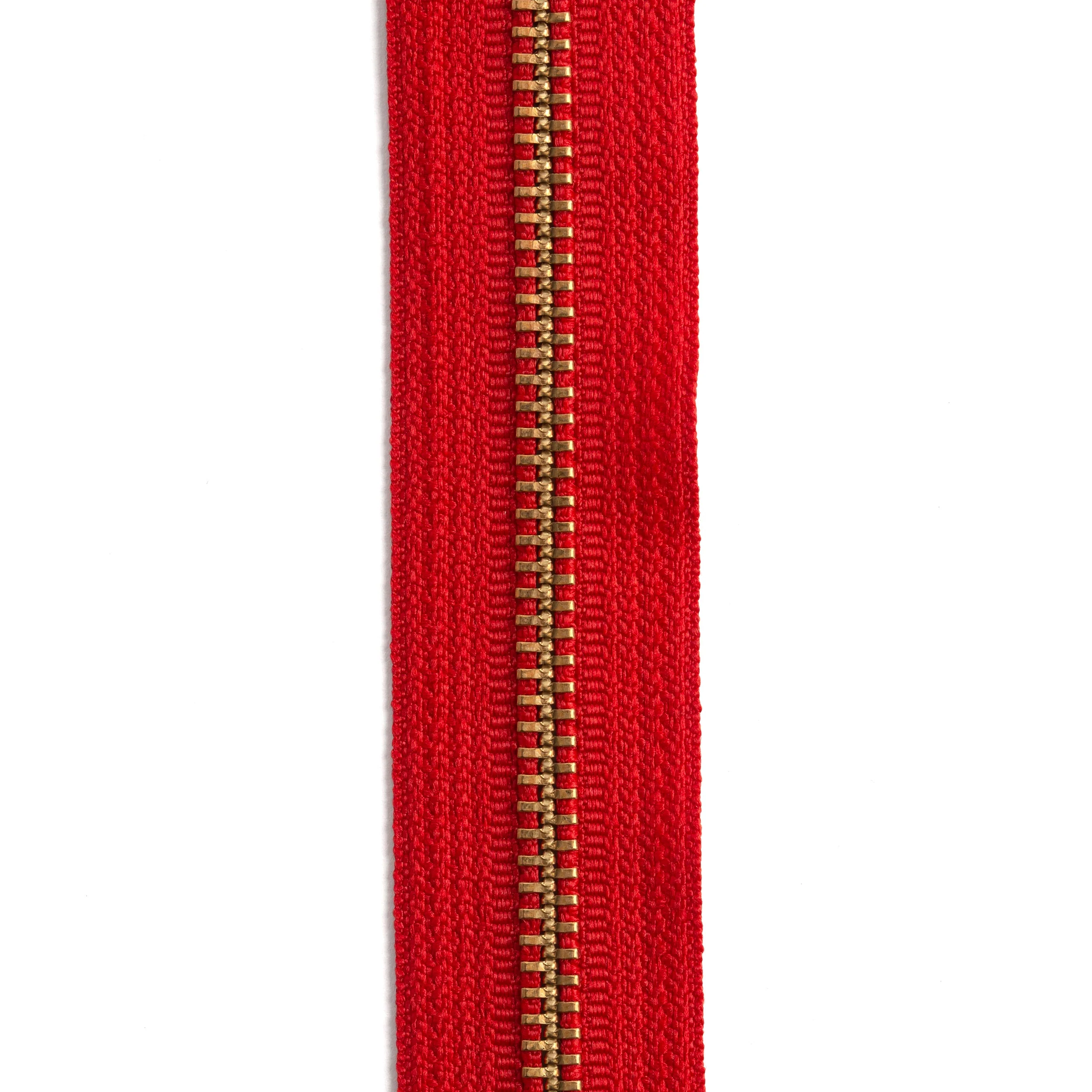 YKK #5 Brass Zipper Tape 6 ft. (1.8 m) - Image 9