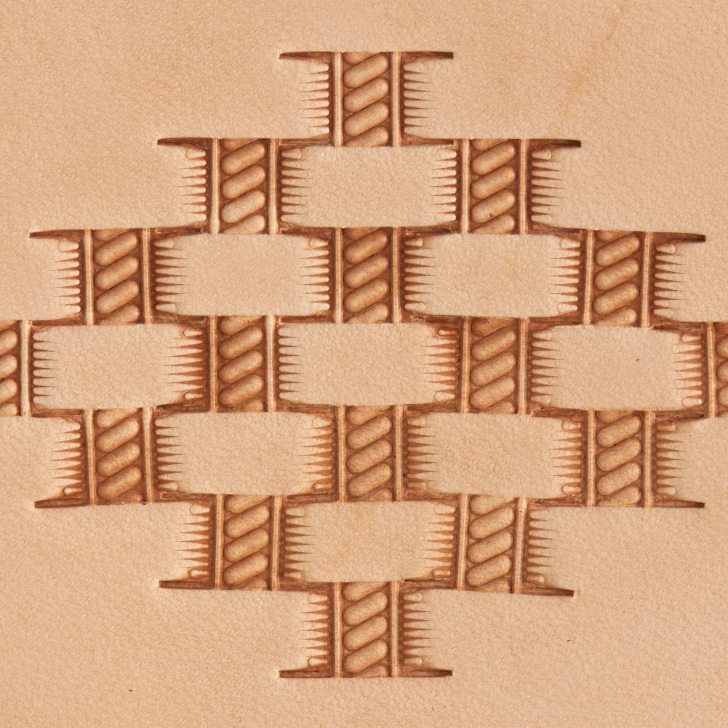 Rope Basket Weave Brass Stamp - Image 2