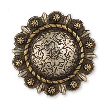 Roped Berry Round Conchos - Image 3