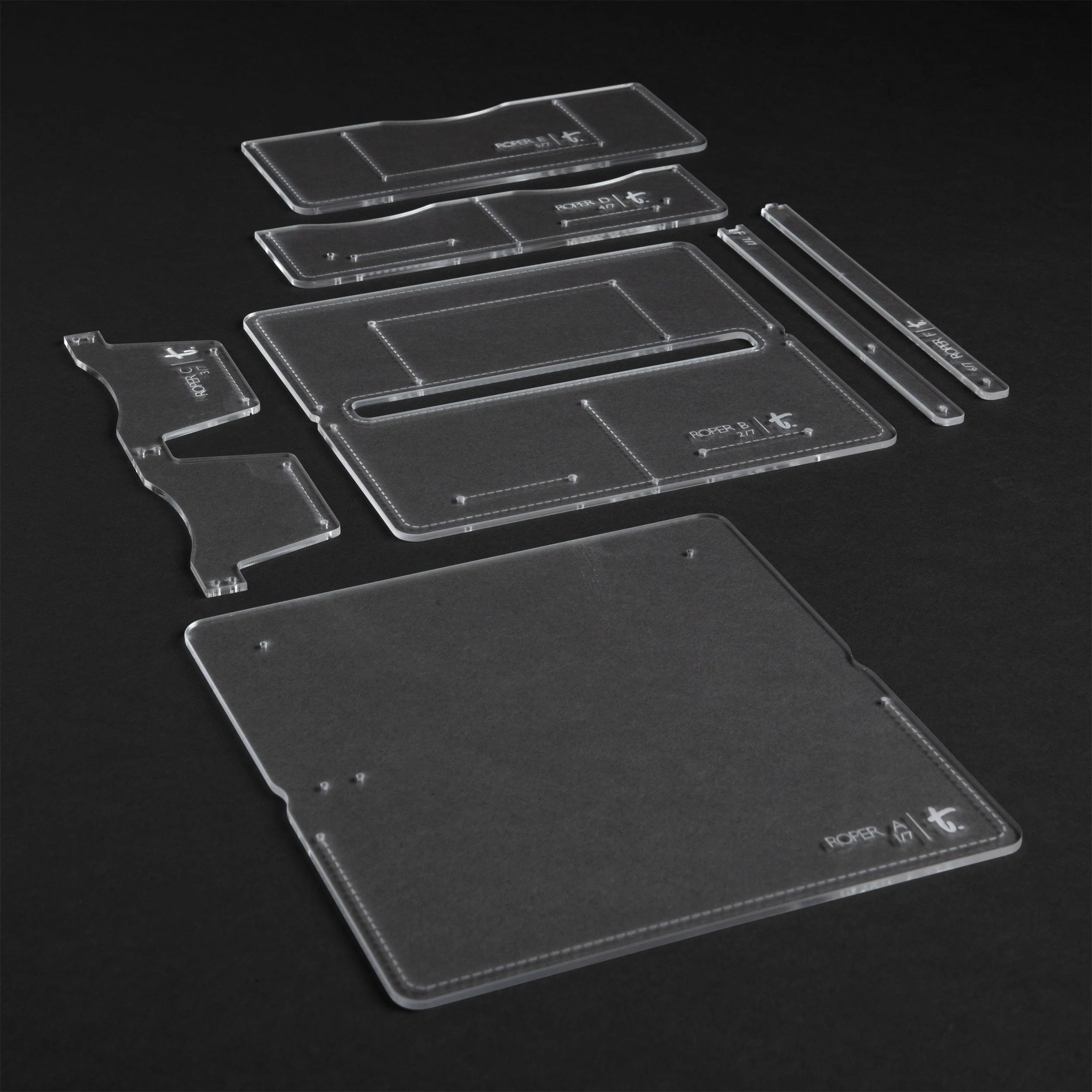 Roper Snap Wallet Acrylic Template - Image 4