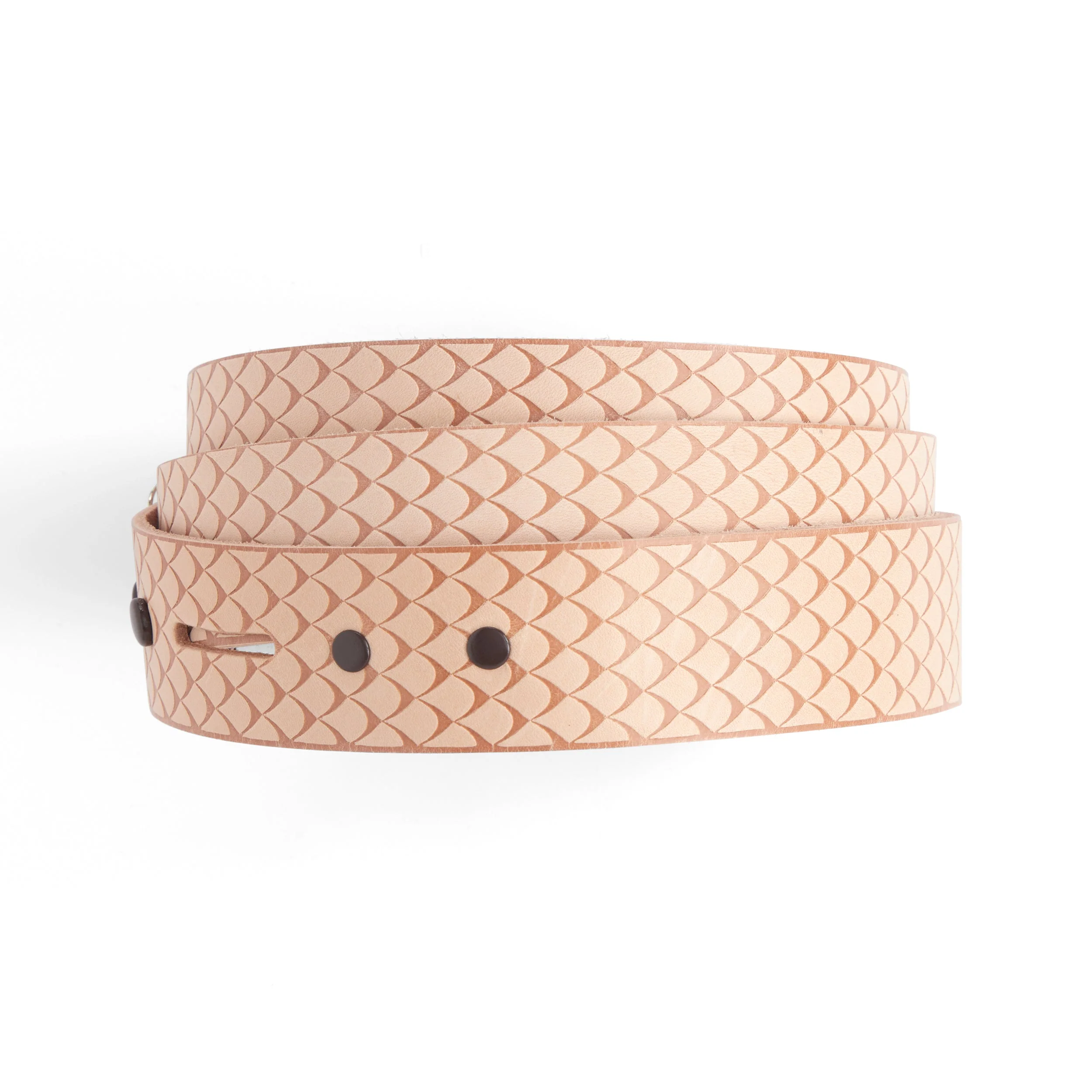 Scalloped Embossed Belt Blank - Image 2