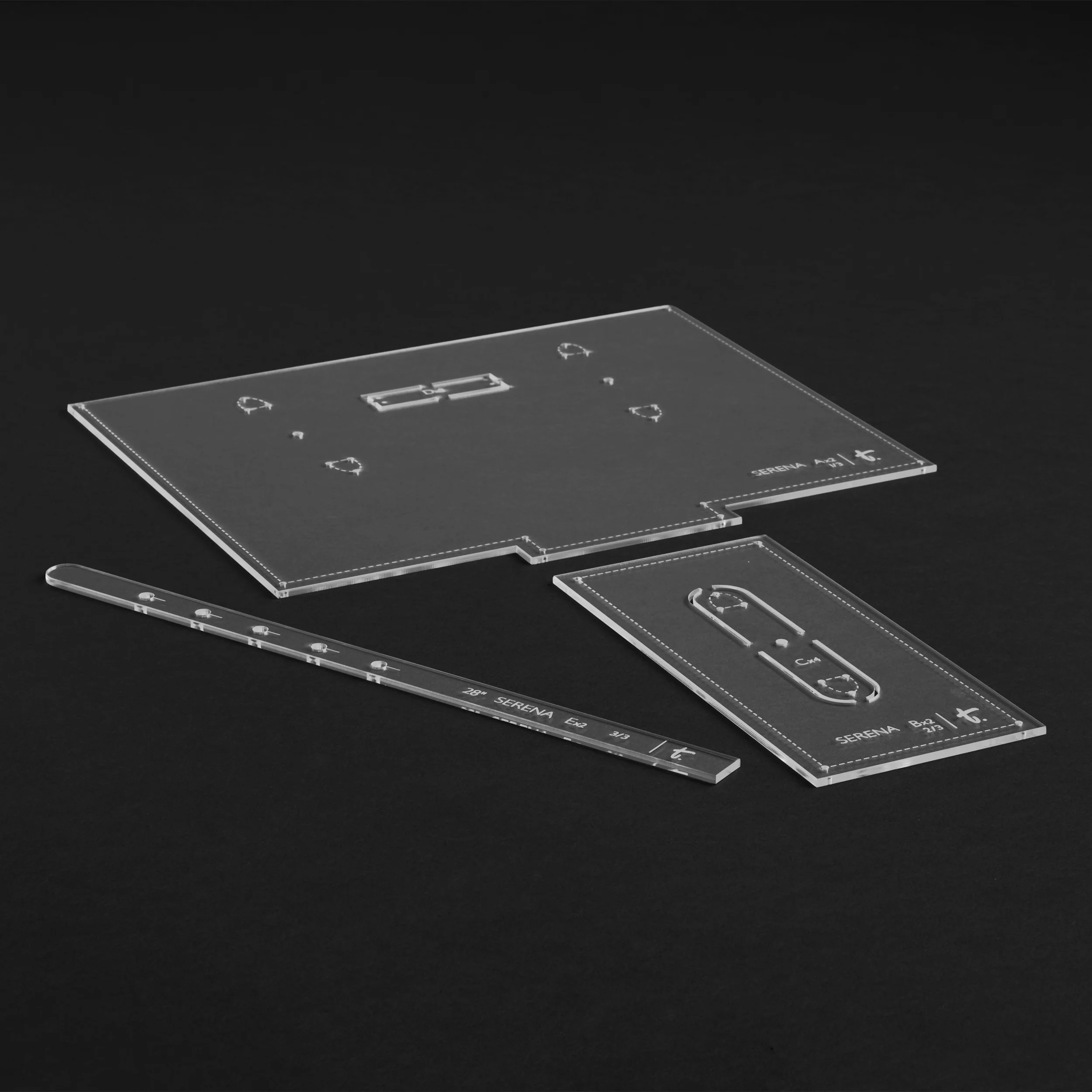 Serena Satchel Acrylic Template - Image 3