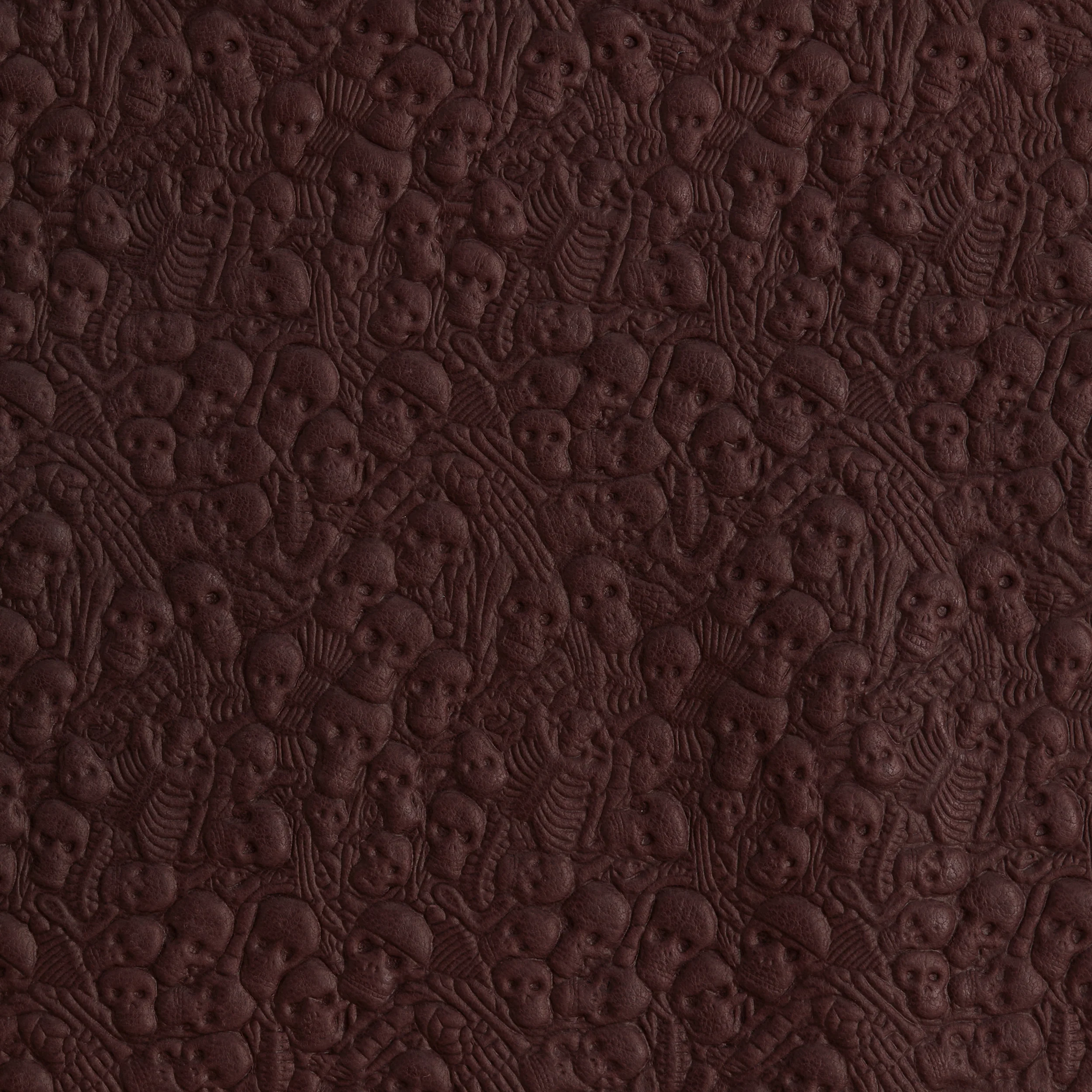 Skull Print Veg-Tan Sheepskin - Image 4