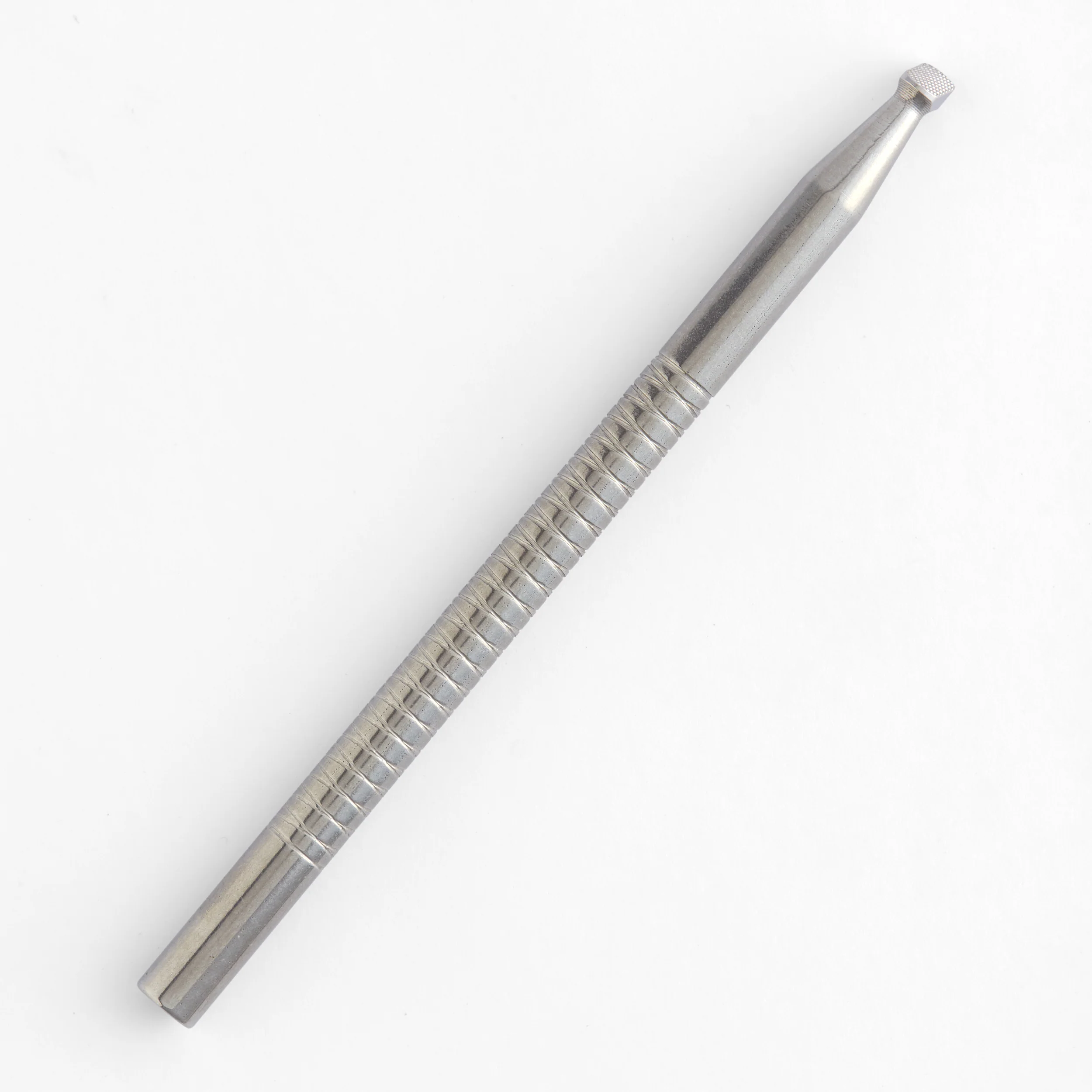 Small Checked Beveler Stainless Steel Stamp - Image 2