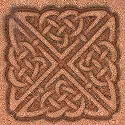 Square Celtic Craftool® 3-D Stamp