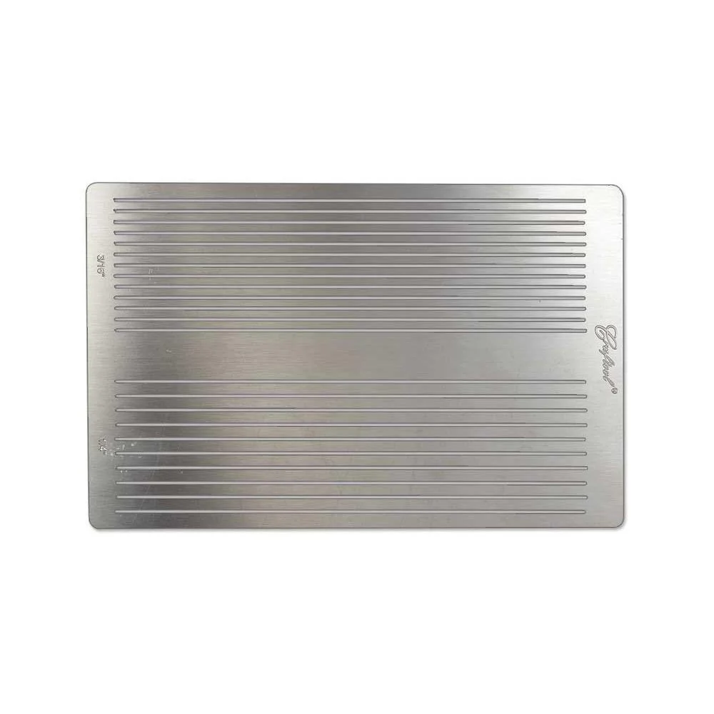 Stainless Steel Fringe Cutting Template