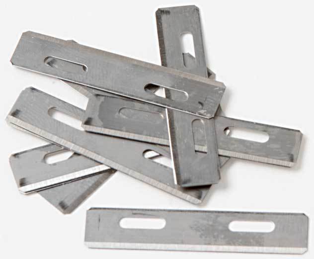 Stainless Steel Safety Blades 10 Pack